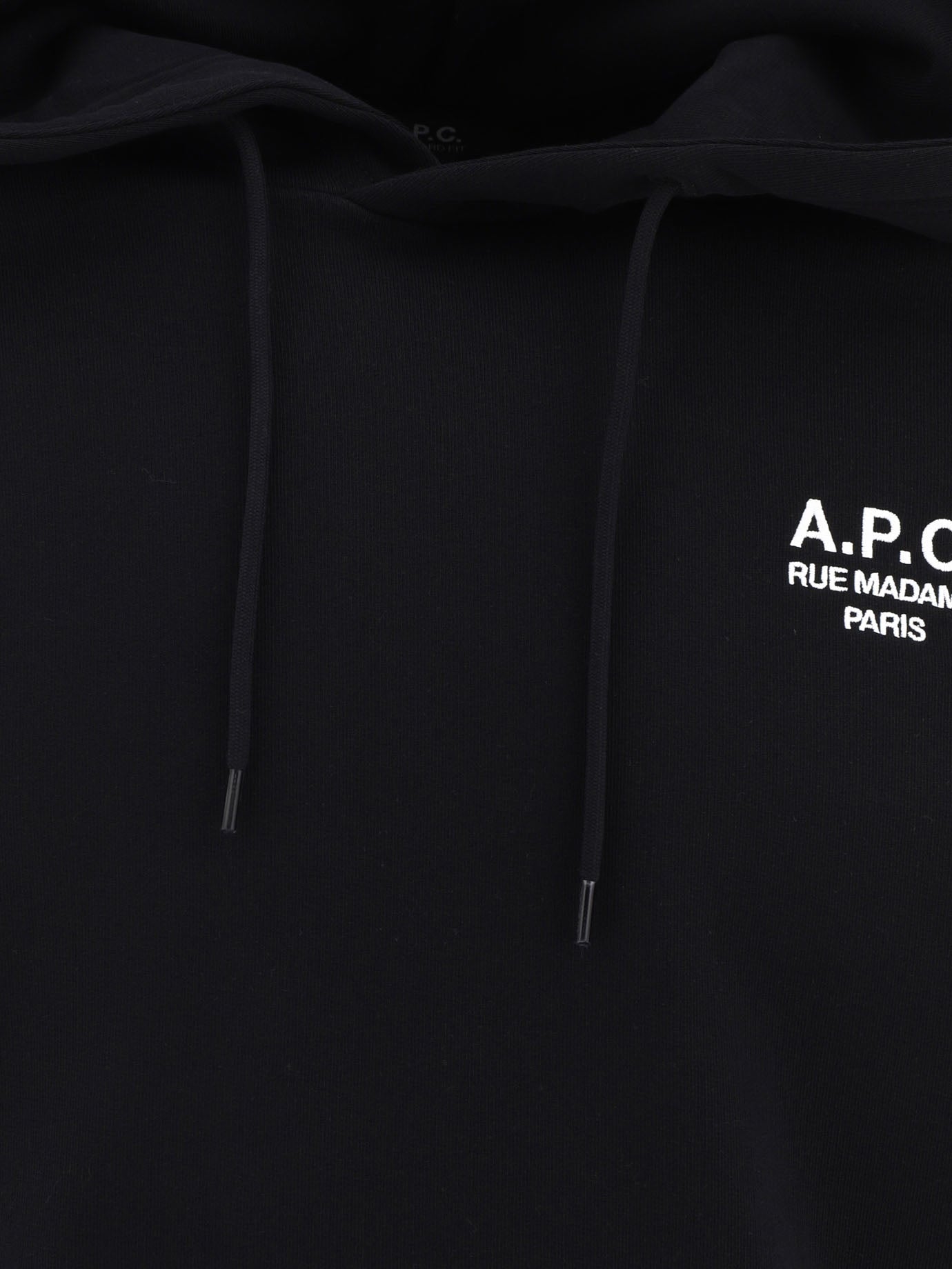 Felpe con cappuccio Logo  Nero - A.P.C. Uomo | PDP | VIETTI Online Store | thumbnail_3