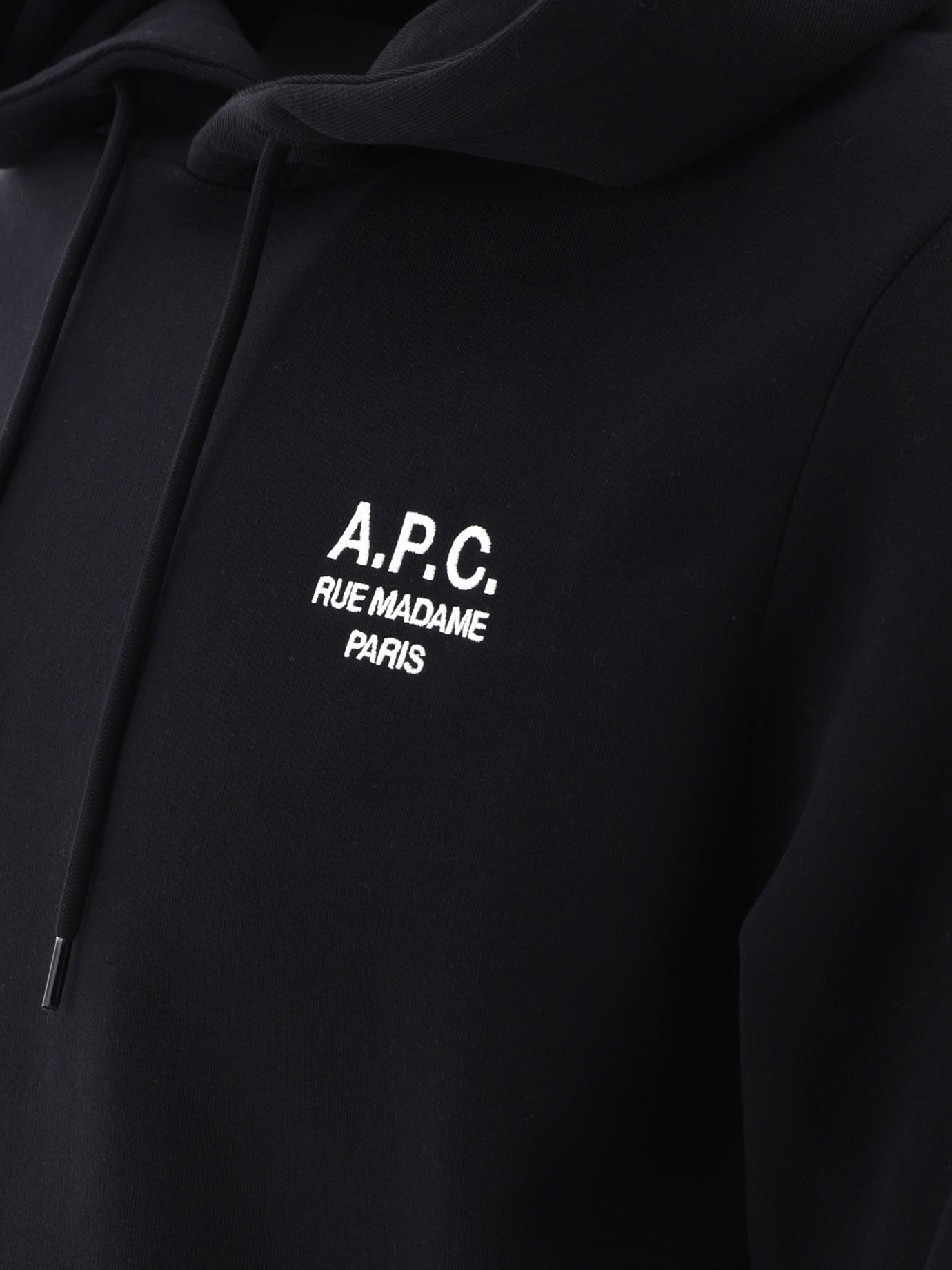 Felpe con cappuccio Logo  Nero - A.P.C. Uomo | PDP | VIETTI Online Store | thumbnail_4