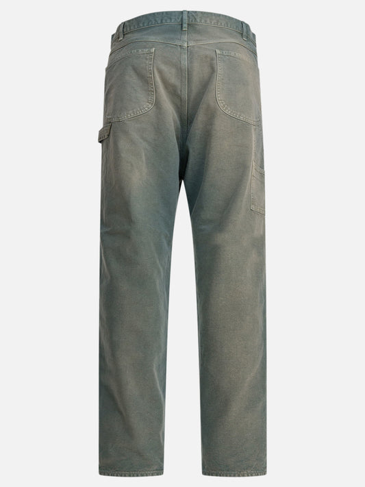 Pantaloni da lavoro Solid colour  Verde - Auralee Uomo | VIETTI Online Store | 2
