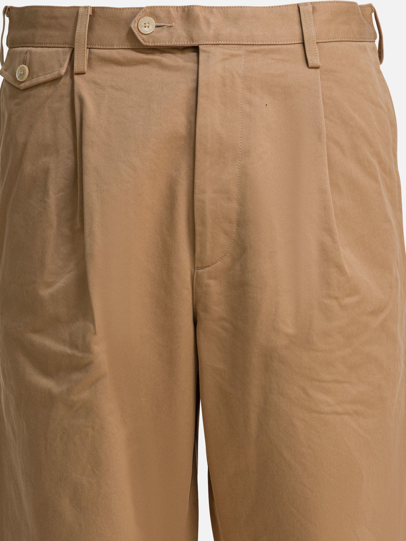 Pantaloni casual Solid colour  Marrone - Auralee Uomo | PDP | VIETTI Online Store | Zoom-Modal_3
