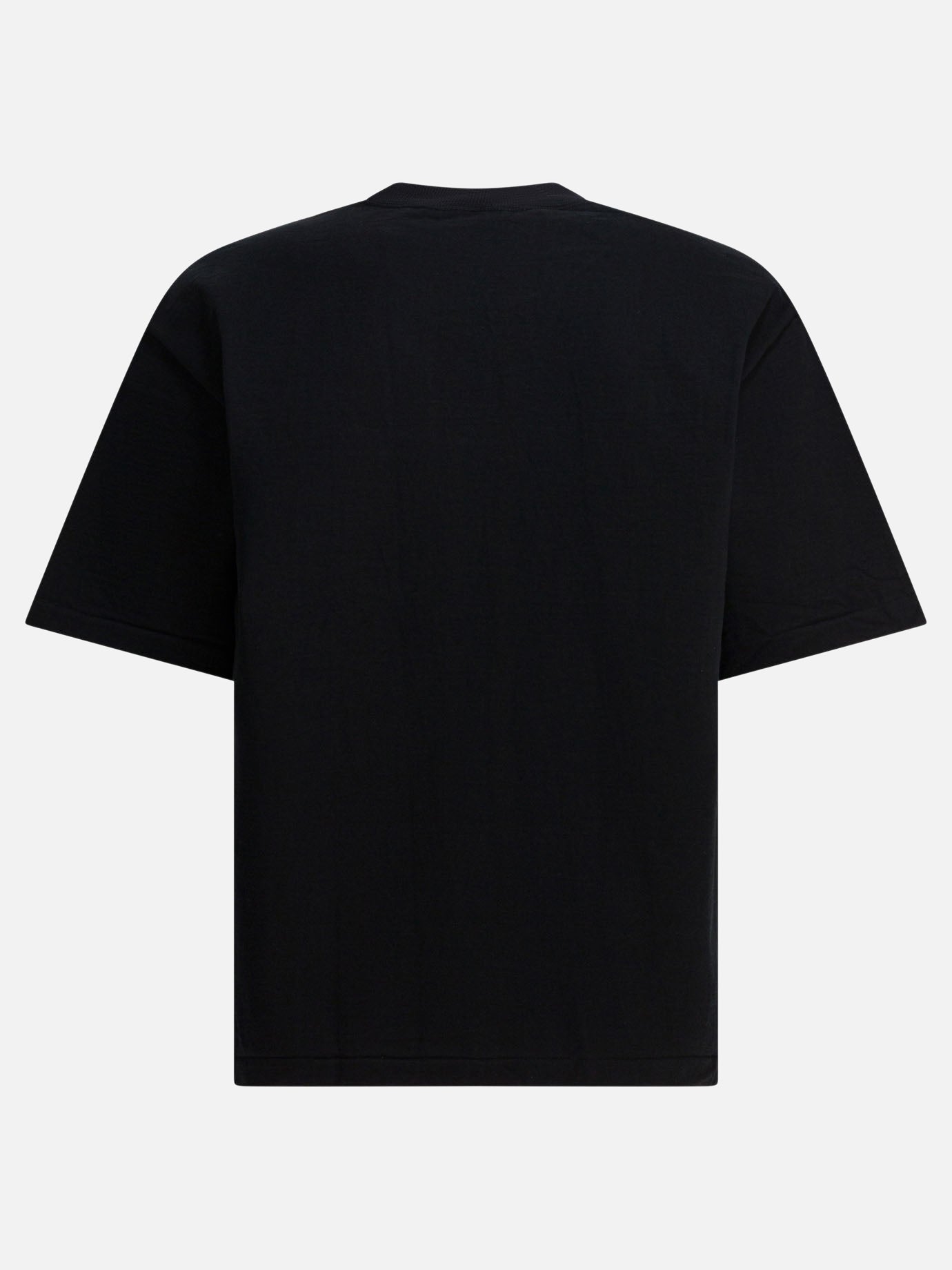 T-shirt girocollo Solid colour  Nero - Auralee Uomo | PDP | VIETTI Online Store | thumbnail_2