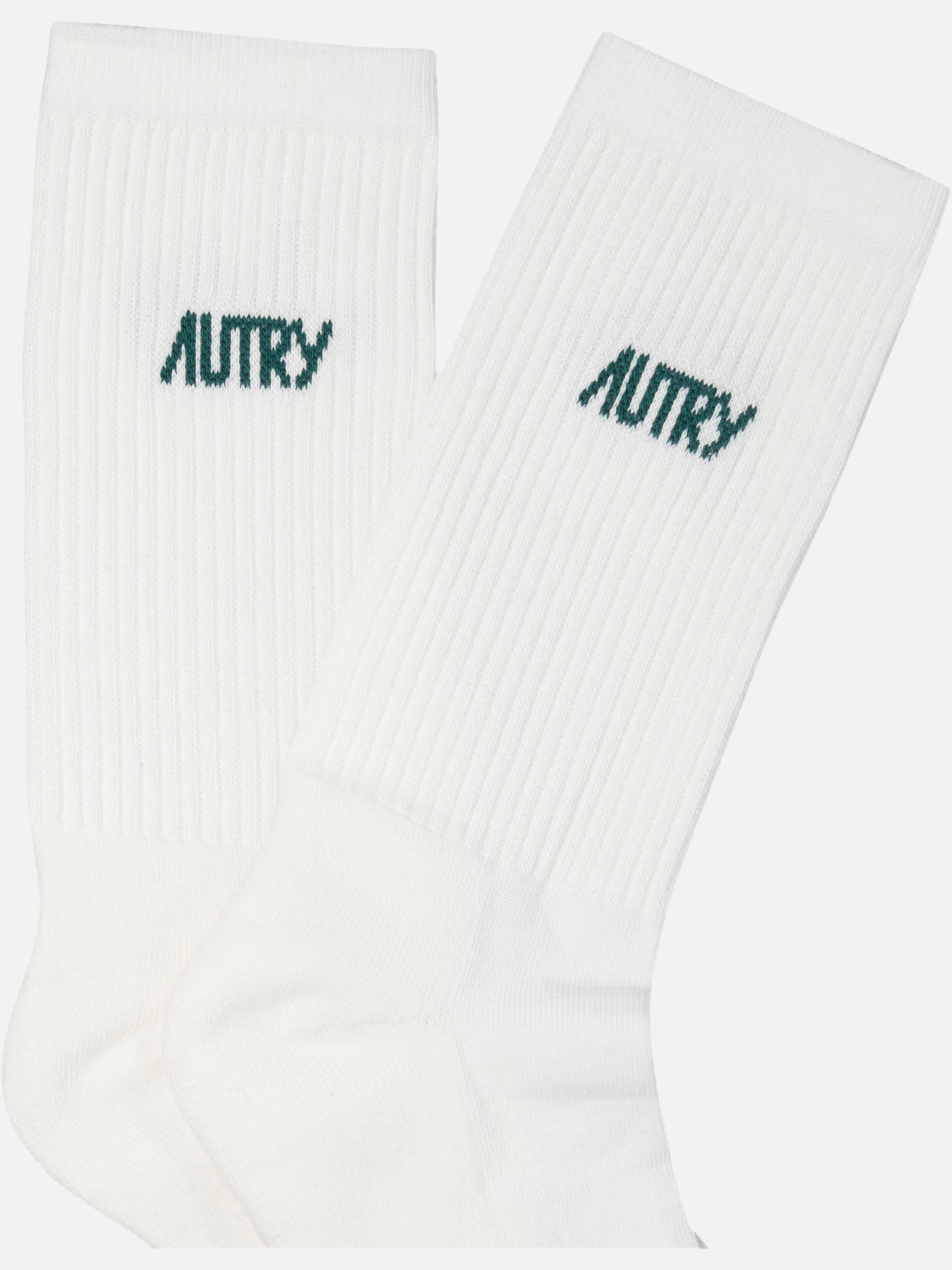 Autry Calze con logo jacquard 16011886_S White thumbnail_2