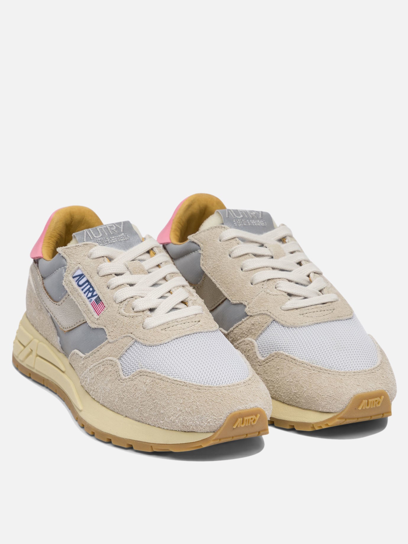 Sneaker basse 60% nylon 40% cow leather - 60% phylon 40% rubber - 60% phylon 40% rubber  Beige - Autry Donna | PDP | VIETTI Online Store | Zoom-Modal_2
