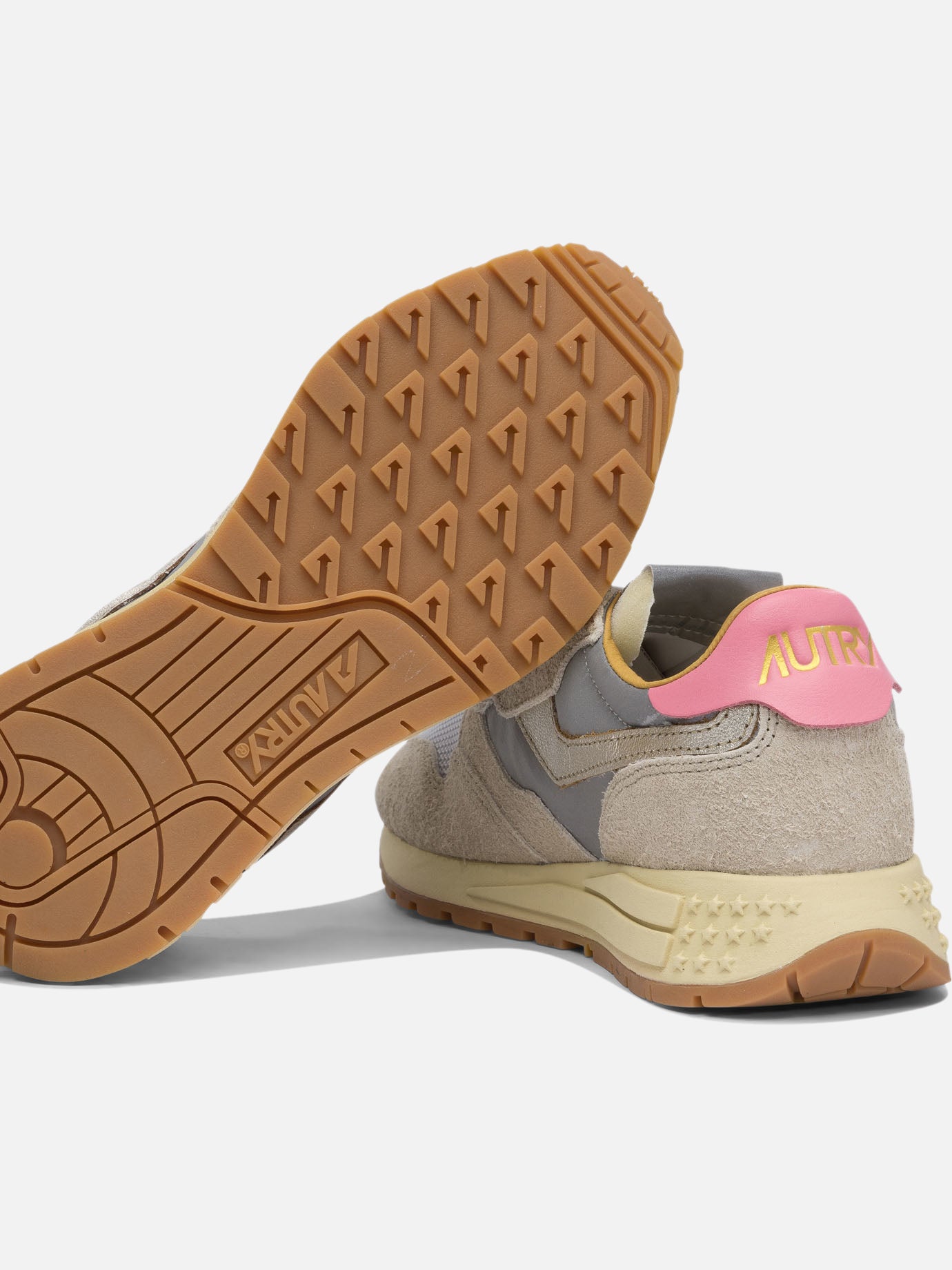 Sneaker basse 60% nylon 40% cow leather - 60% phylon 40% rubber - 60% phylon 40% rubber  Beige - Autry Donna | PDP | VIETTI Online Store | Zoom-Modal_5
