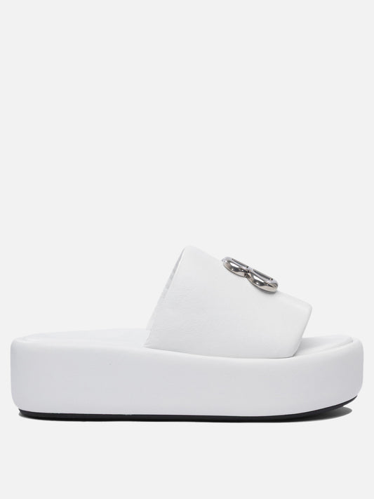Balenciaga Slide "Rise" 55 mm 18368239_36 White 1