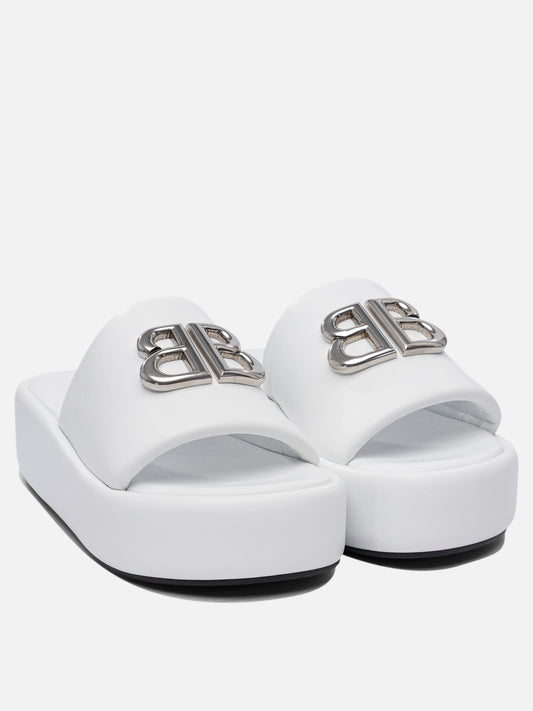 Balenciaga Slide "Rise" 55 mm 18368239_36 White 2
