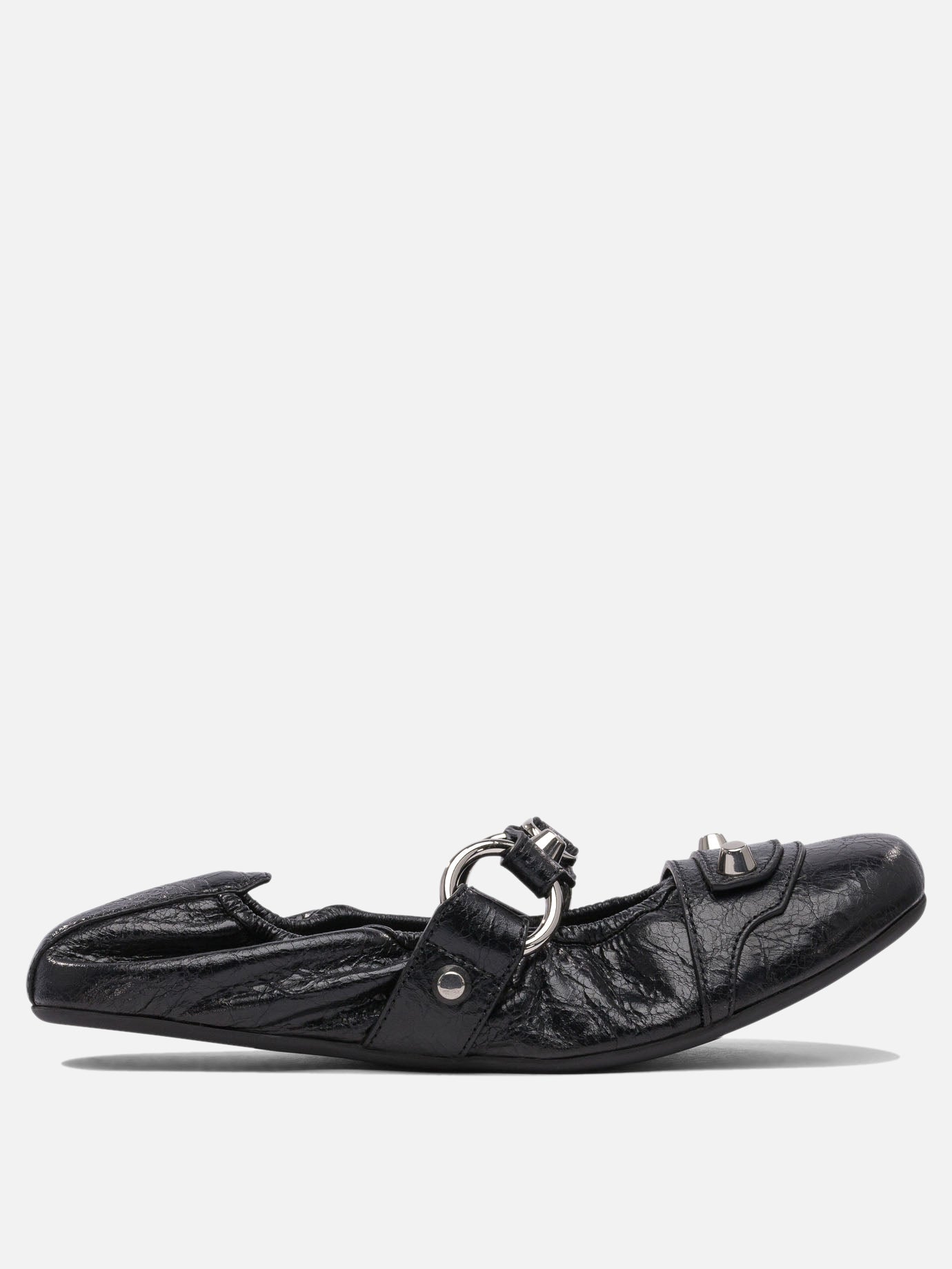 Balenciaga "City" ballet flats Black