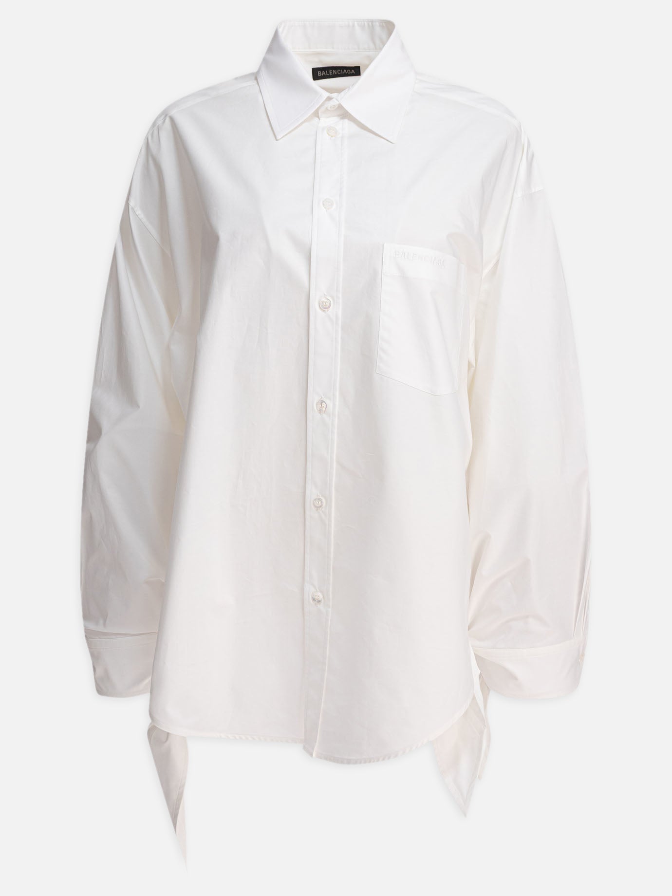 Balenciaga Camicia svasata 15311115_2 White thumbnail_1