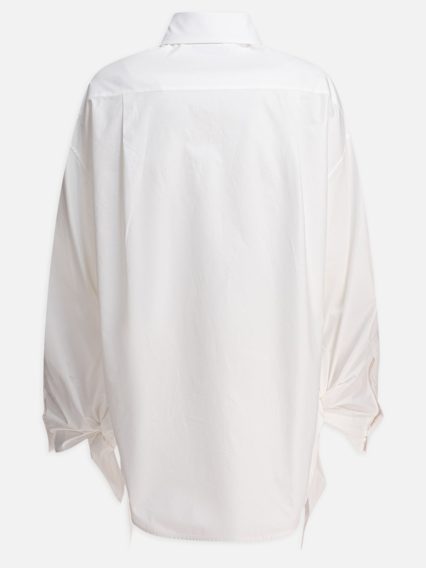 Balenciaga Camicia svasata 15311115_2 White thumbnail_2