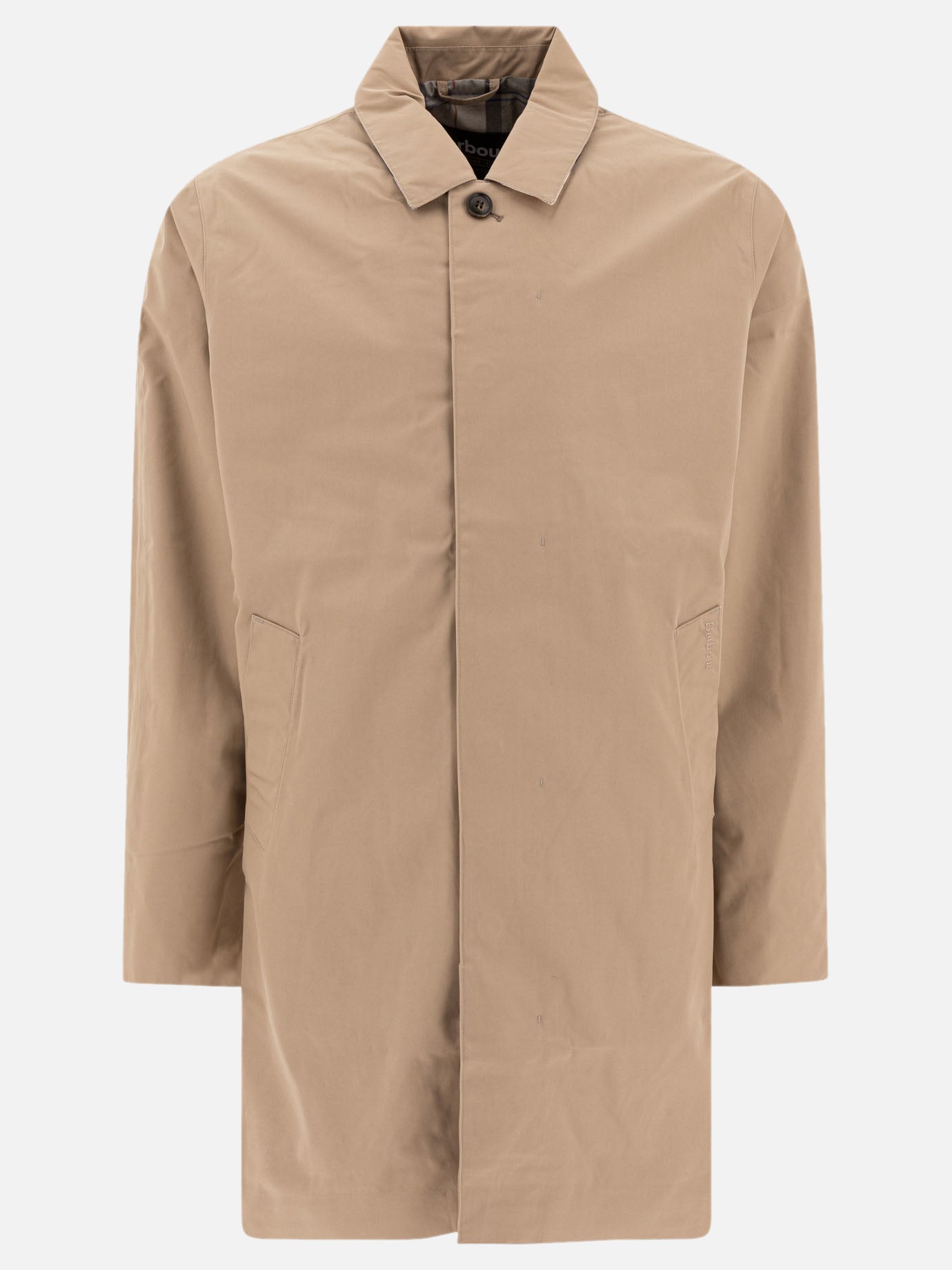 Impermeabili & Trench Solid colour  Beige - Barbour Uomo | PDP | VIETTI Online Store | Zoom-Modal

