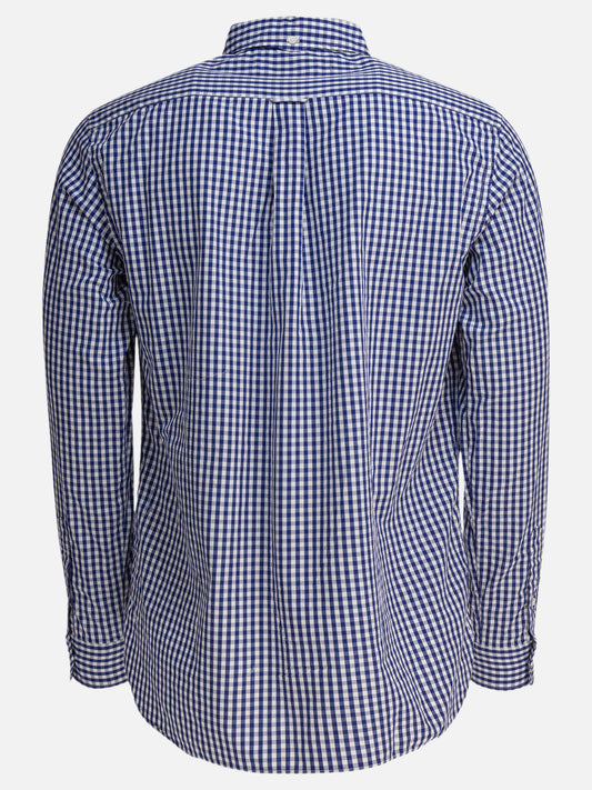 Beams Plus "Gingham Check" Shirt 17201032_S Blue 2