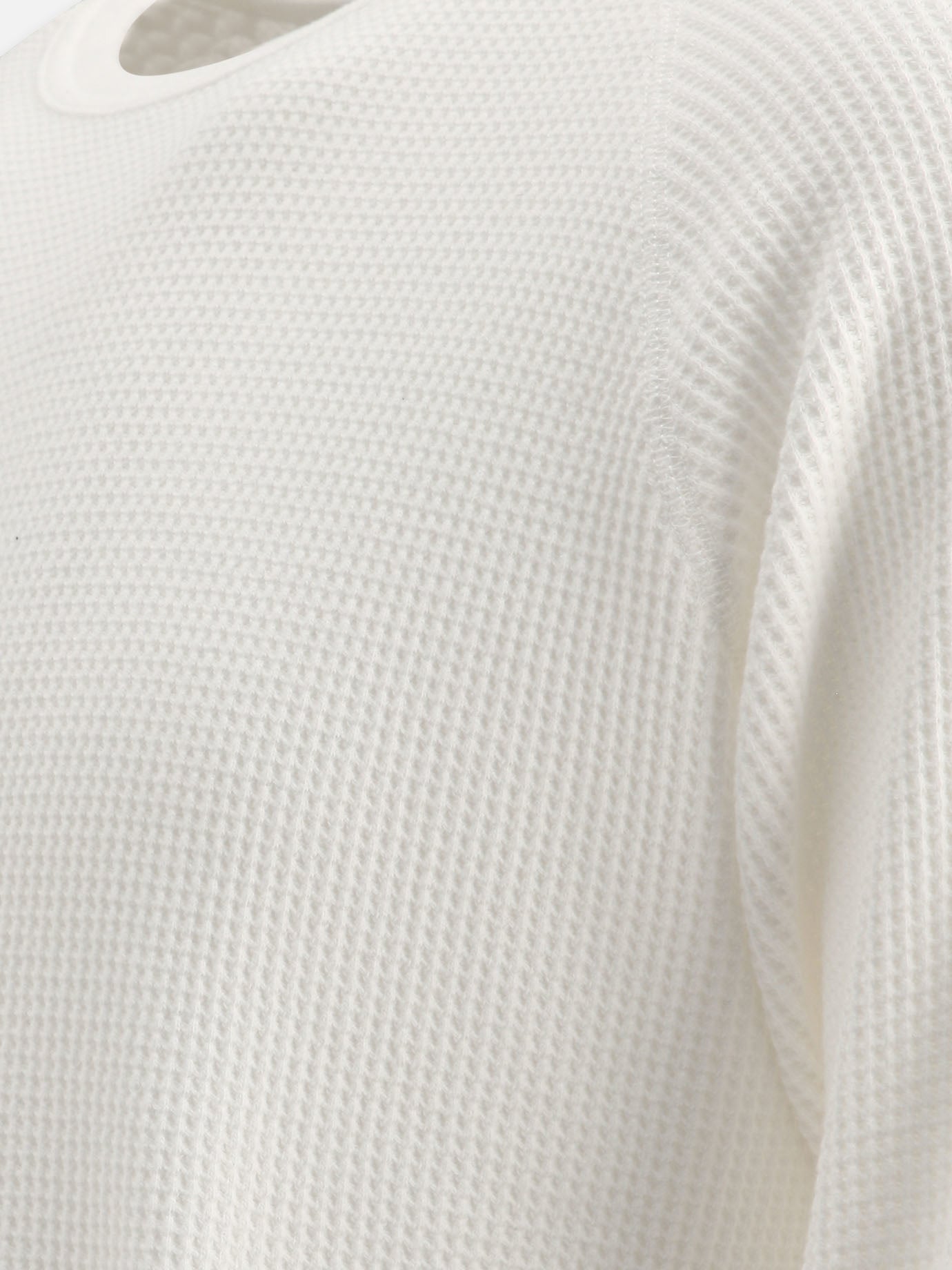 T-shirt girocollo Solid colour  Bianco - Beams Plus Uomo | PDP | VIETTI Online Store | Zoom-Modal_4
