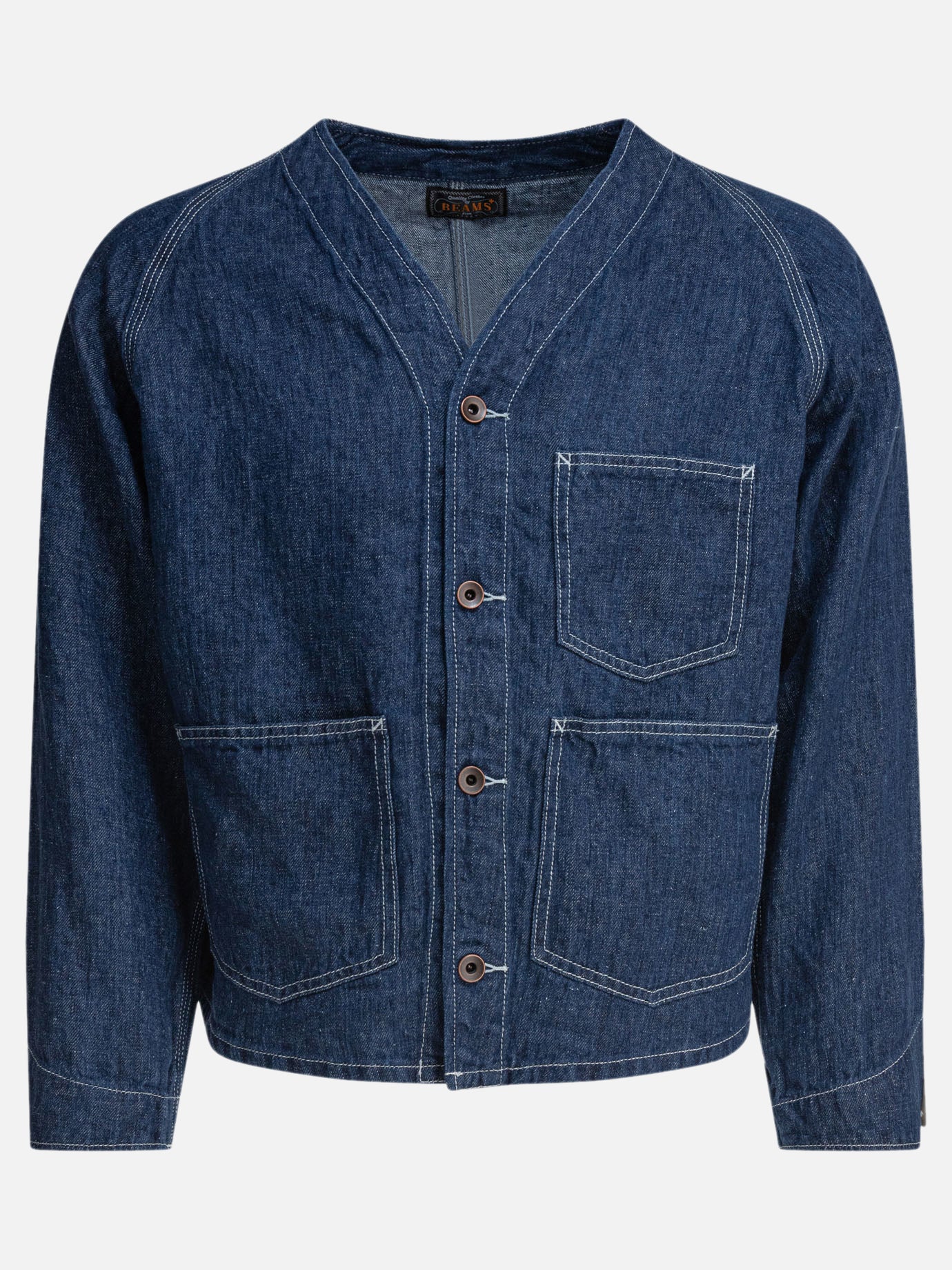 Beams Plus Giacca &quot;Engineer&quot; 18908002_S Blue thumbnail_1