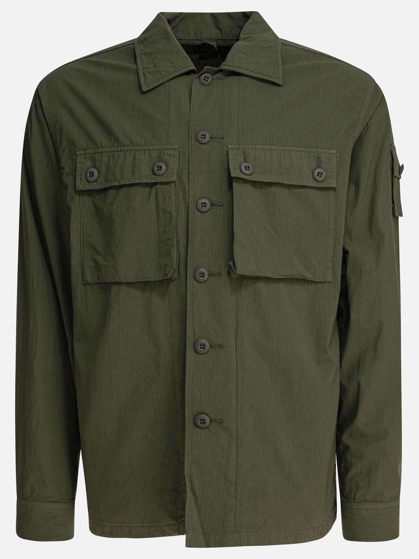 Overshirt jackets Solid colour  Green - Beams Plus Men | PDP | VIETTI Online Store | thumbnail