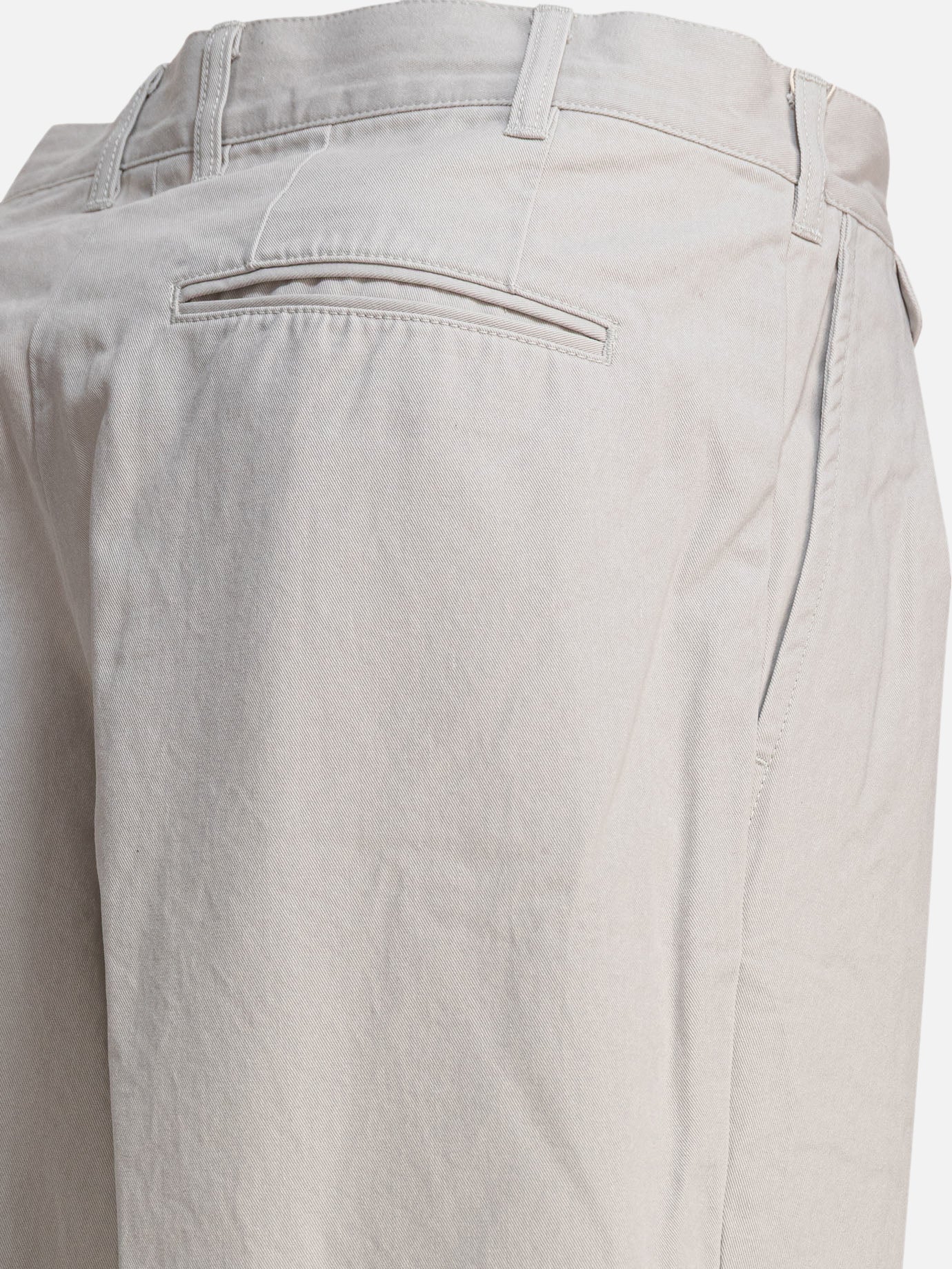 Beams Plus Pantaloni baggy 14317435_S Grey thumbnail_4
