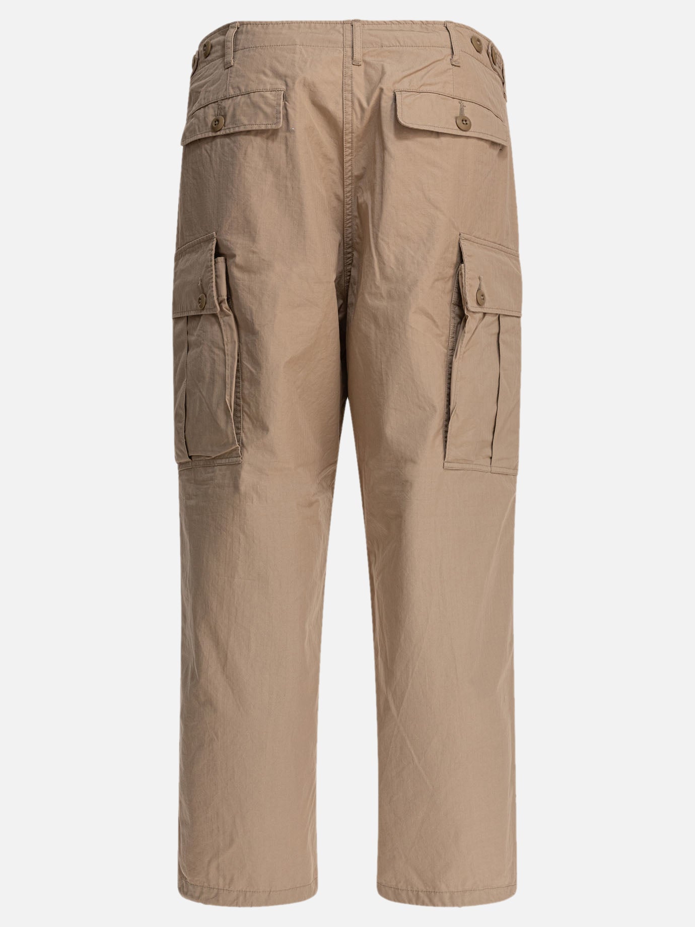 Pantaloni cargo & parachute Solid colour  Beige - Beams Plus Uomo | PDP | VIETTI Online Store | thumbnail_2