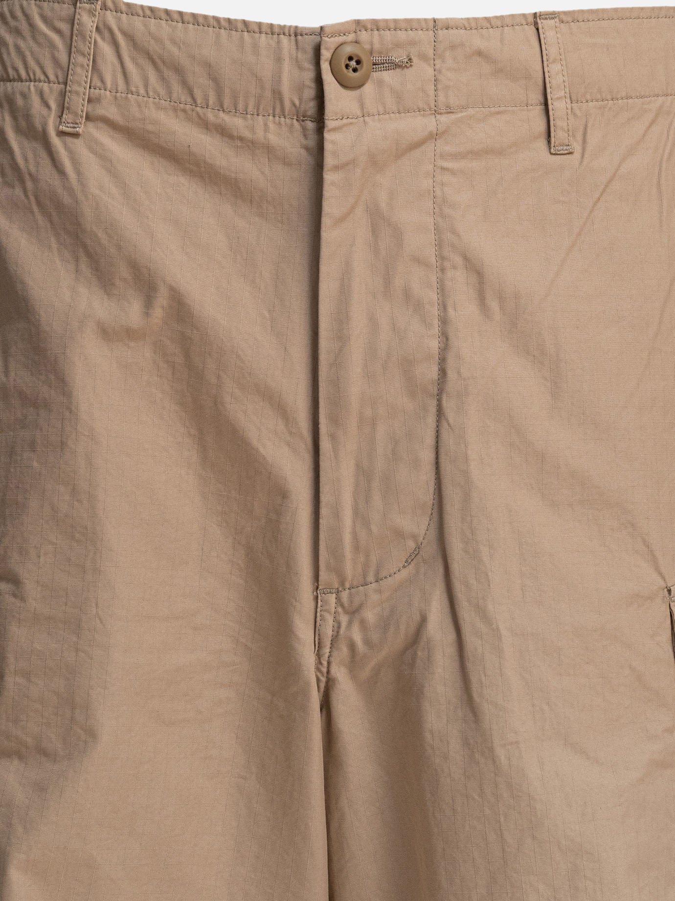 Pantaloni cargo & parachute Solid colour  Beige - Beams Plus Uomo | PDP | VIETTI Online Store | Zoom-Modal_3
