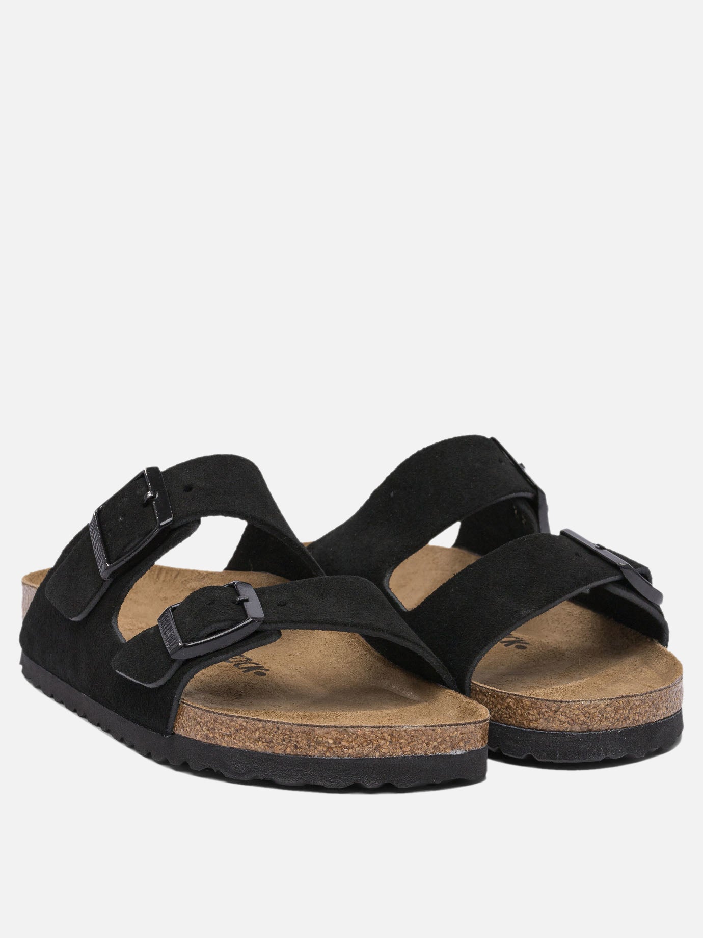 Sandali bassi 100% suede - 100% rubber  Nero - Birkenstock Donna | PDP | VIETTI Online Store | Zoom-Modal_2
