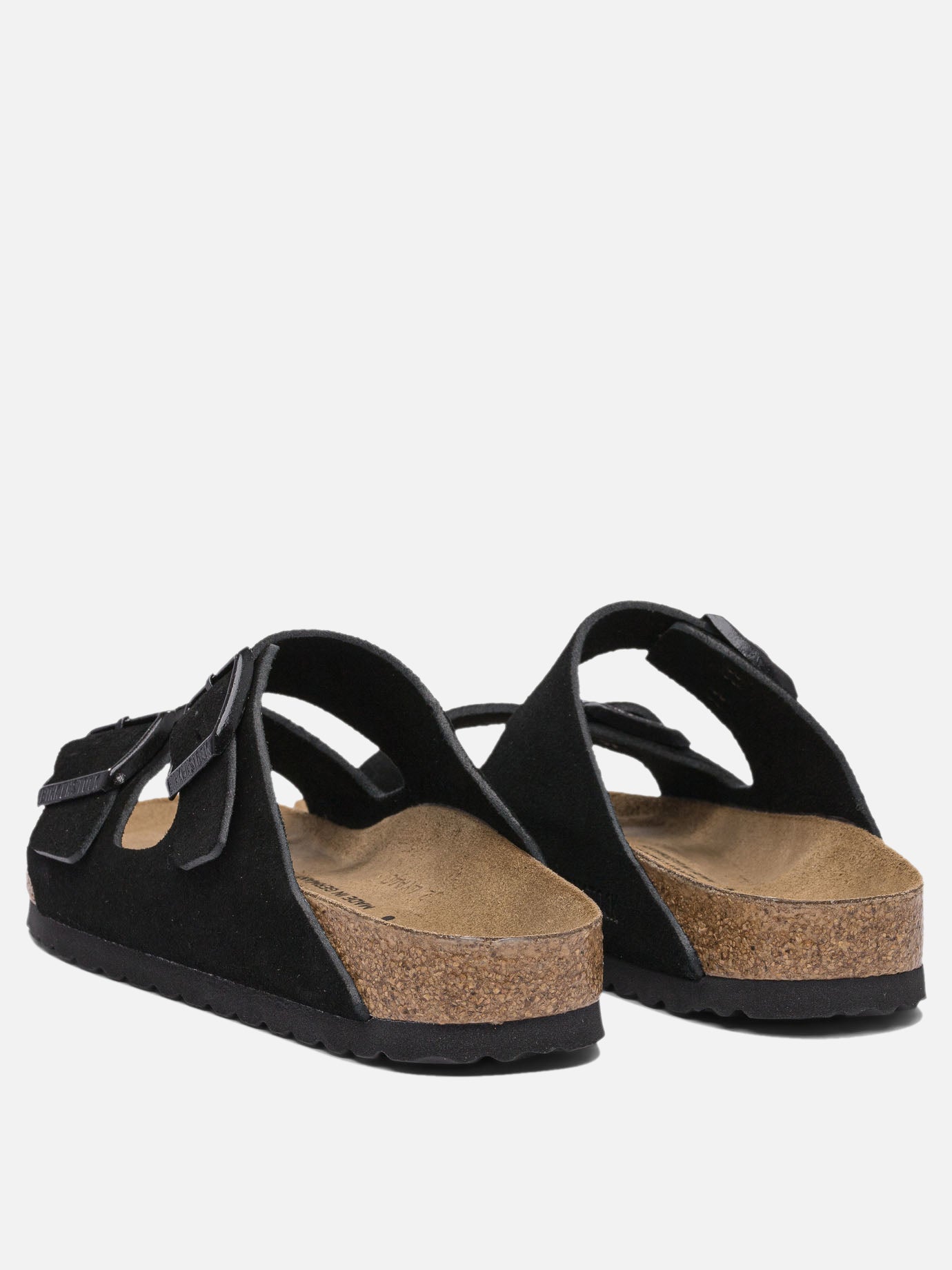 Sandali bassi 100% suede - 100% rubber  Nero - Birkenstock Donna | PDP | VIETTI Online Store | Zoom-Modal_4
