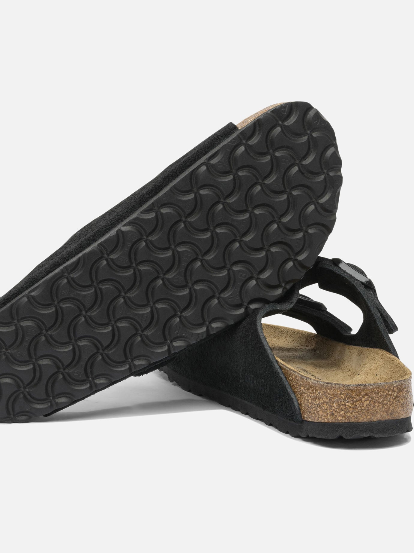 Slides 100% suede - 100% EVA  Black - Birkenstock Men | PDP | VIETTI Online Store | thumbnail_5