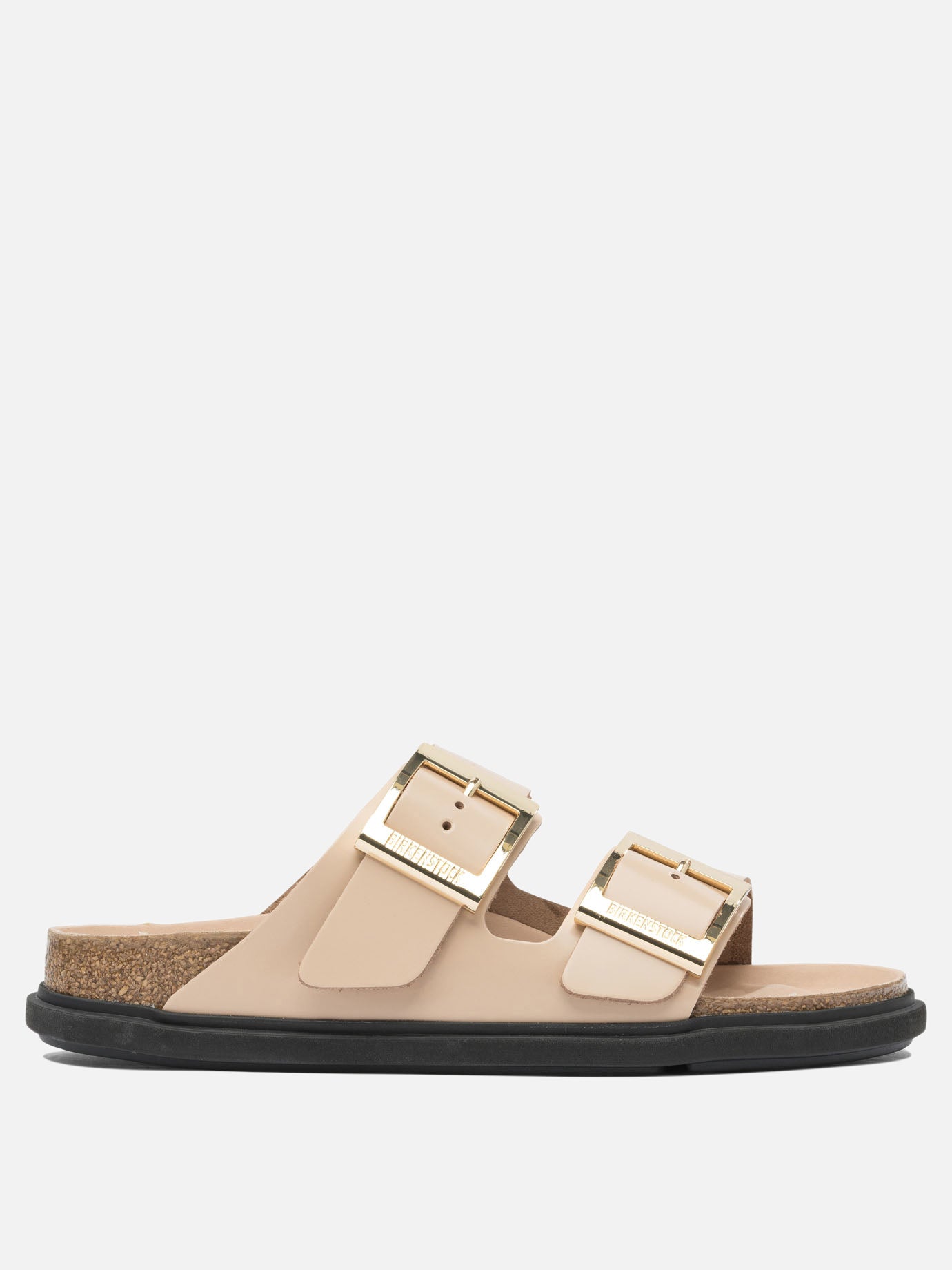 Sandali bassi 100% leather - 100% eva  Beige - Birkenstock Donna | PDP | VIETTI Online Store | thumbnail