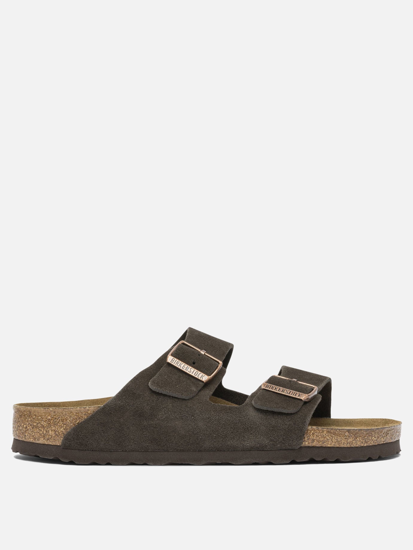 Sandali casual 100% suede - 100% EVA  Marrone - Birkenstock Uomo | PDP | VIETTI Online Store | Zoom-Modal
