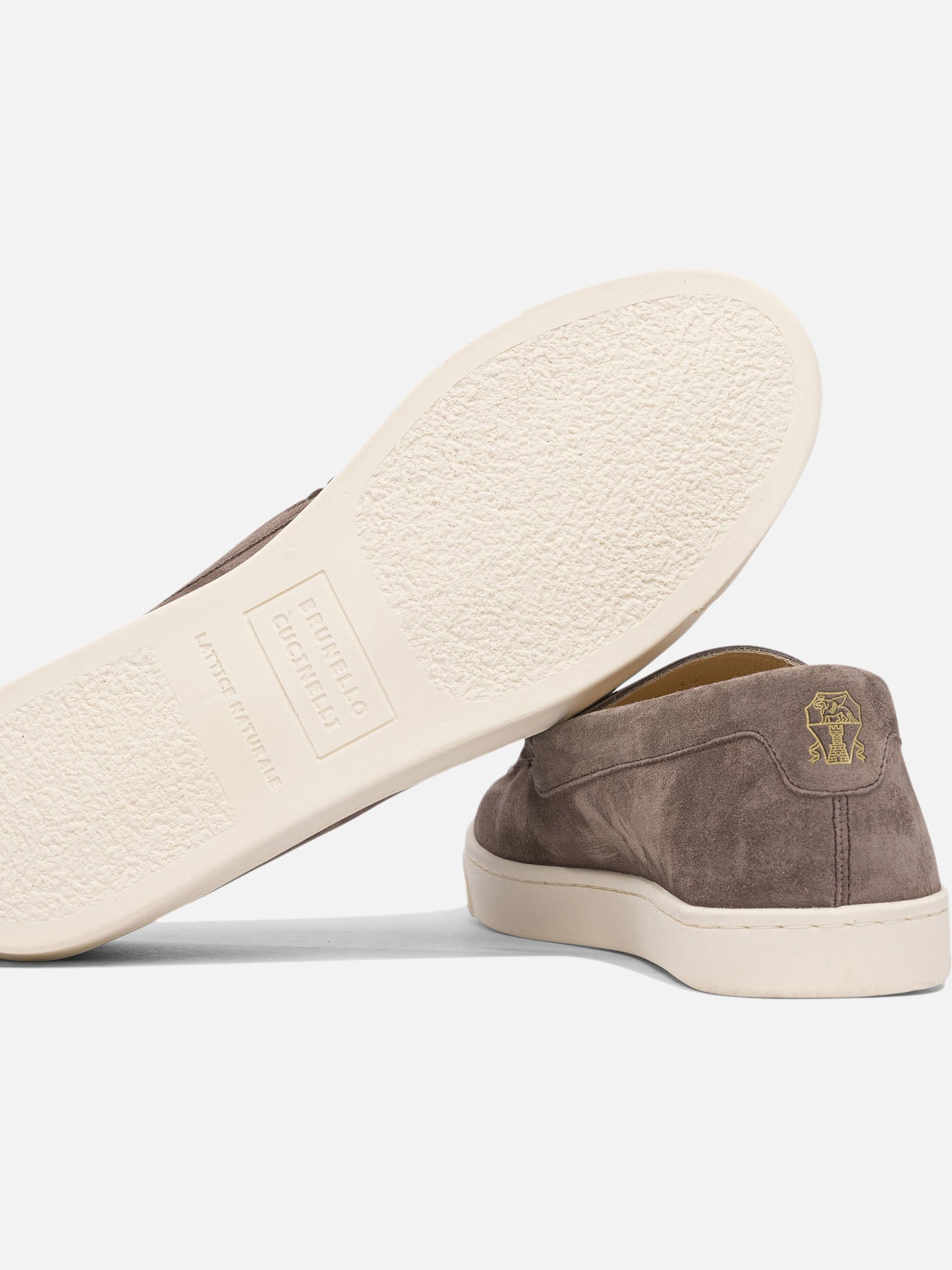 Loafers 100% suede - 100% rubber  Brown - Brunello Cucinelli Men | PDP | VIETTI Online Store | thumbnail_5