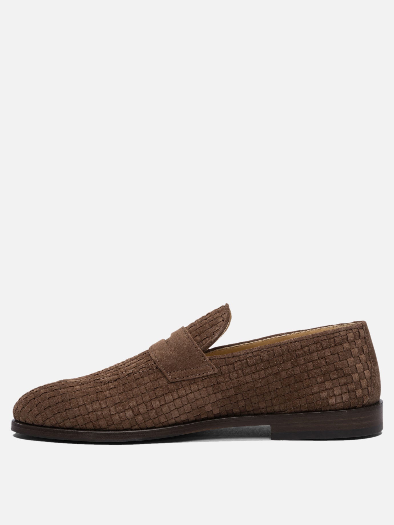 Mocassini 100% leather - 80% rubber 20% leather  Marrone - Brunello Cucinelli Uomo | PDP | VIETTI Online Store | thumbnail_3