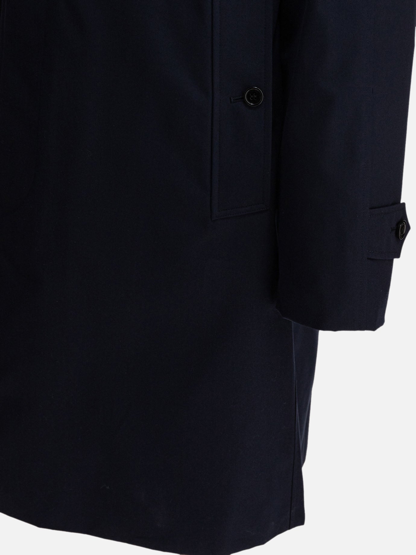 Burberry Cappotto &quot;Car Coat Heritage Camden&quot; 12858173_50 Blue thumbnail_4