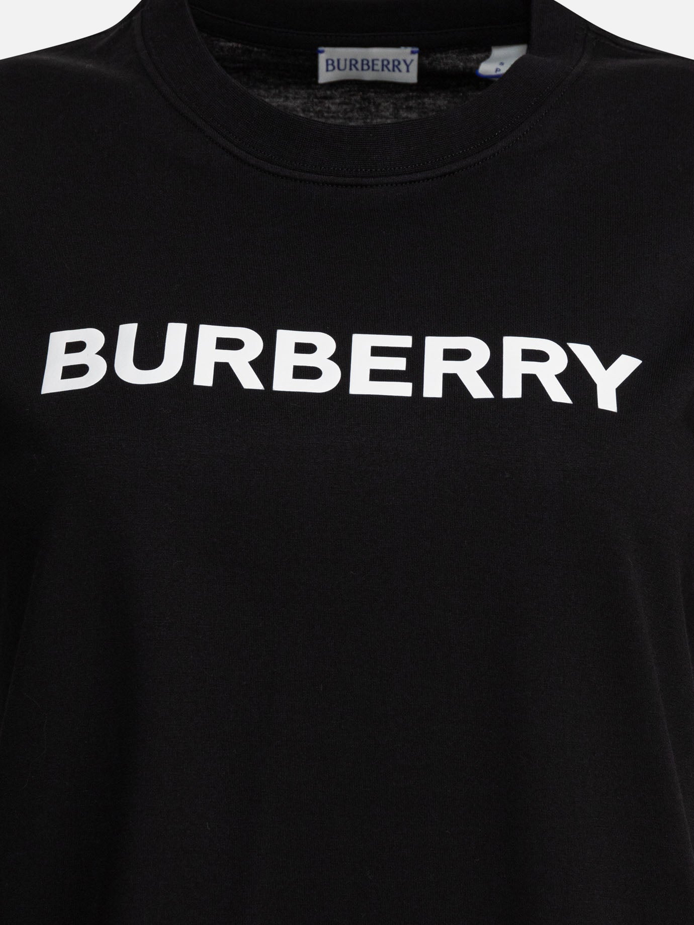 Crewneck t-shirts Logo  Black - Burberry Women | PDP | VIETTI Online Store | thumbnail_3