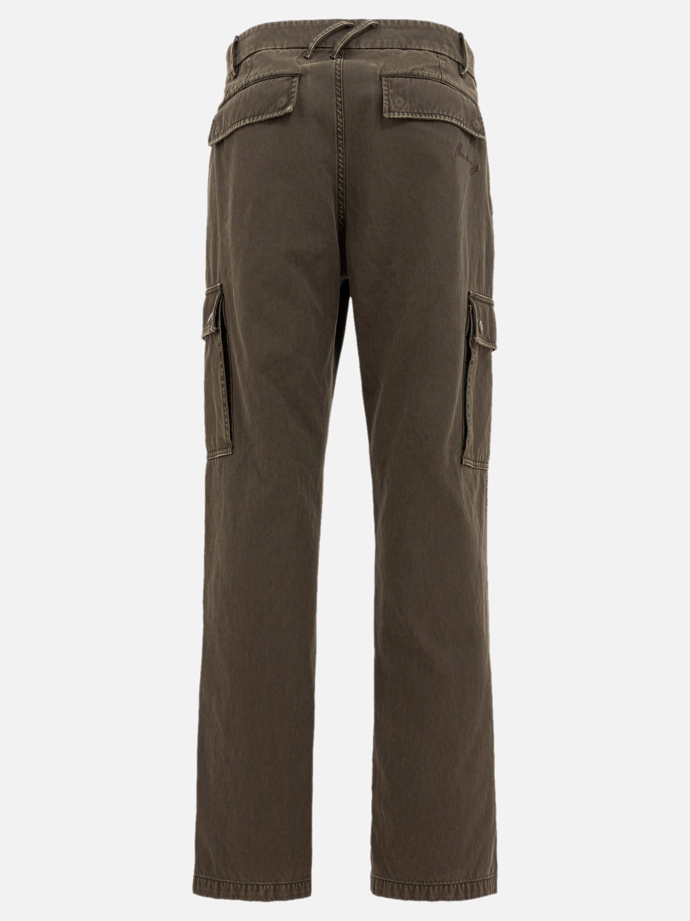 Burberry Gabardine cargo trousers Brown
