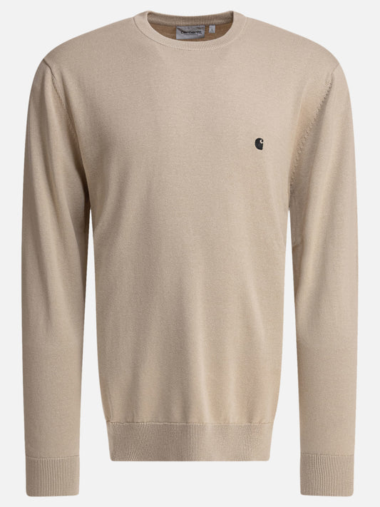 Carhartt WIP Maglione girocollo con logo 15812569_M Beige 1