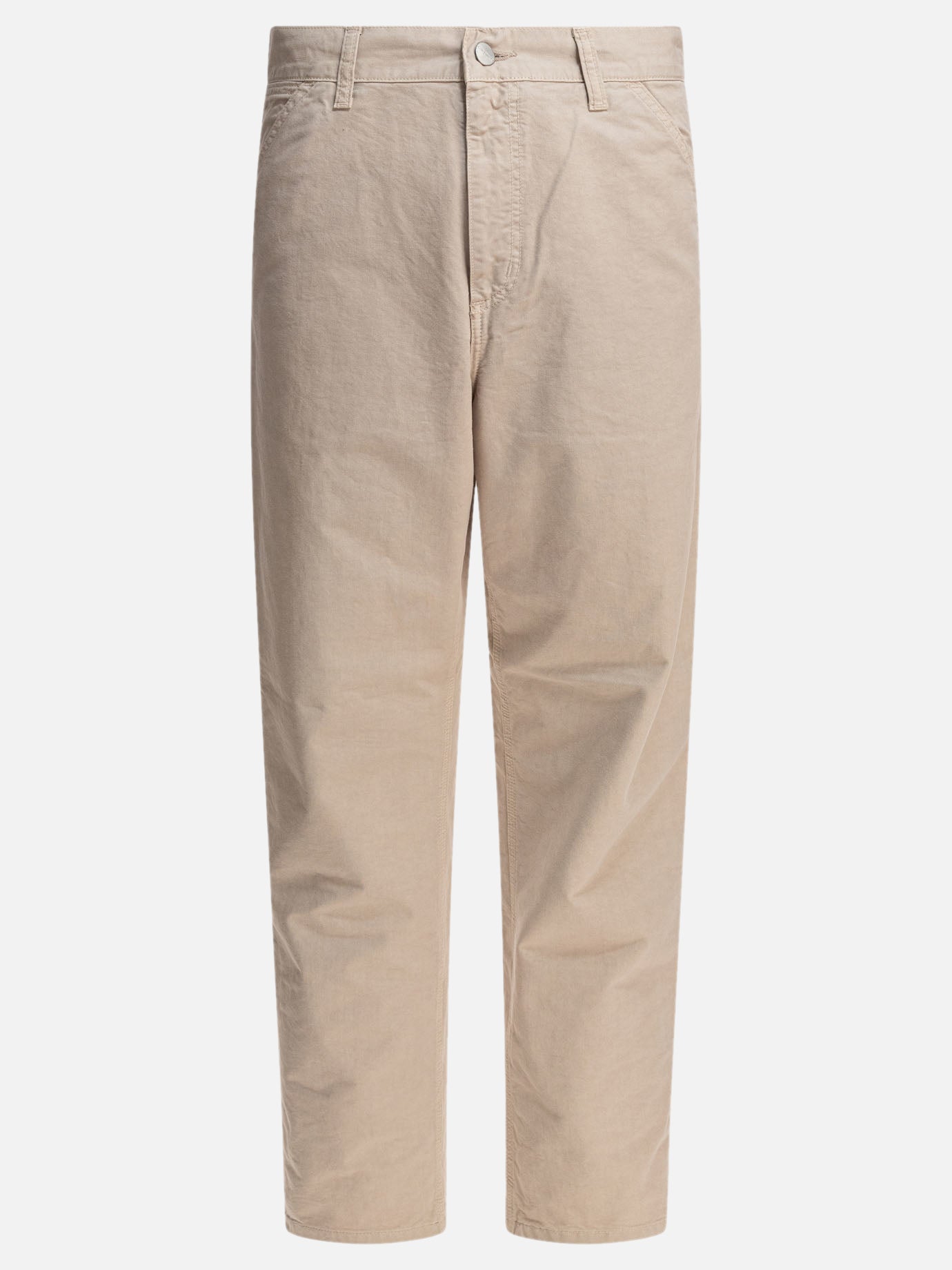 Carhartt WIP &quot;Single Knee&quot; trousers 10726694_29 Beige thumbnail_1