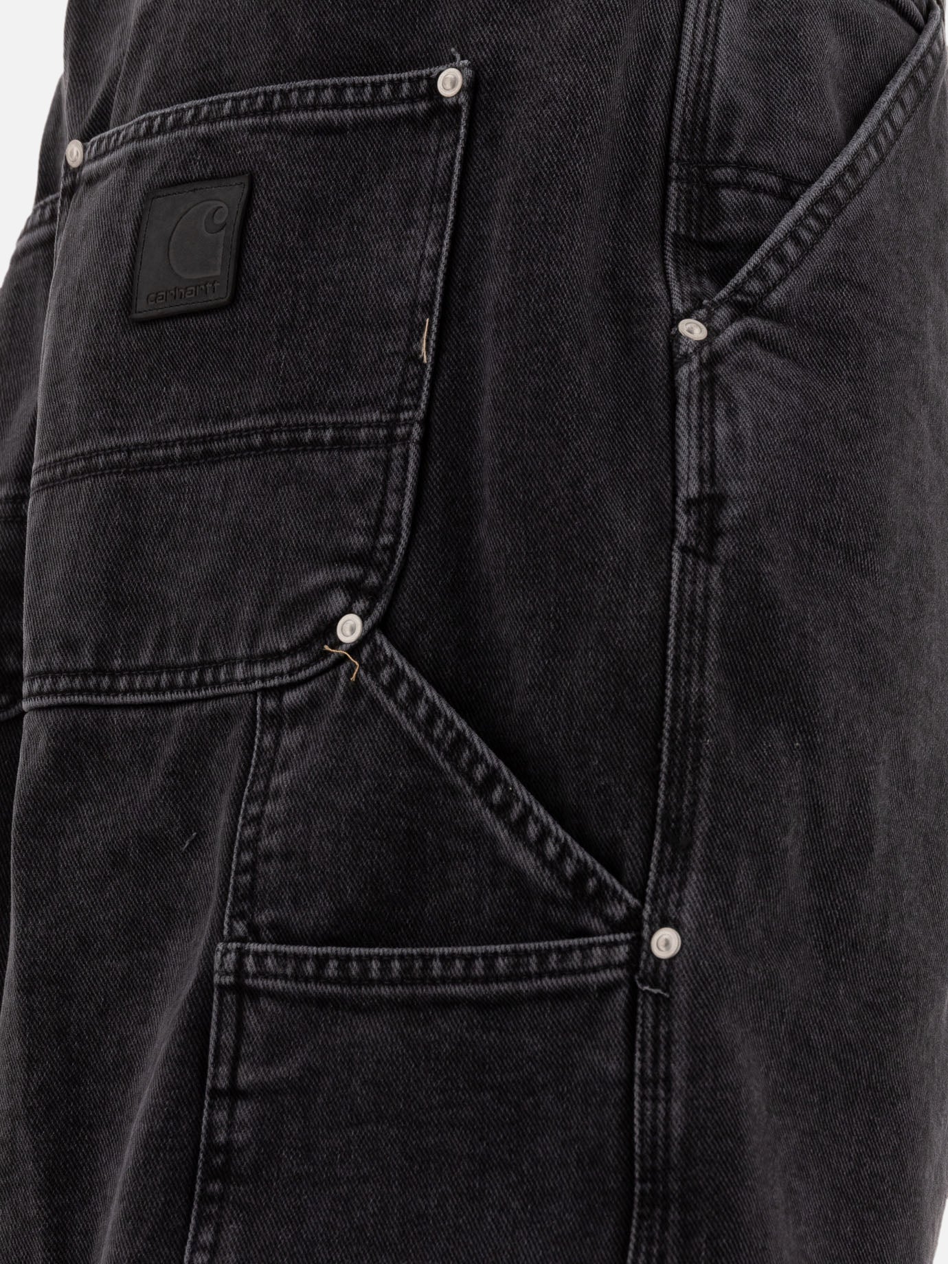 Carhartt WIP &quot;Rivet&quot; Shorts 10014470_S Black thumbnail_4