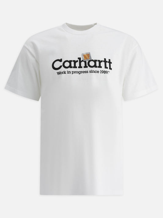 Carhartt WIP "S/S Label Script" T-shirt 14571344_S White 1