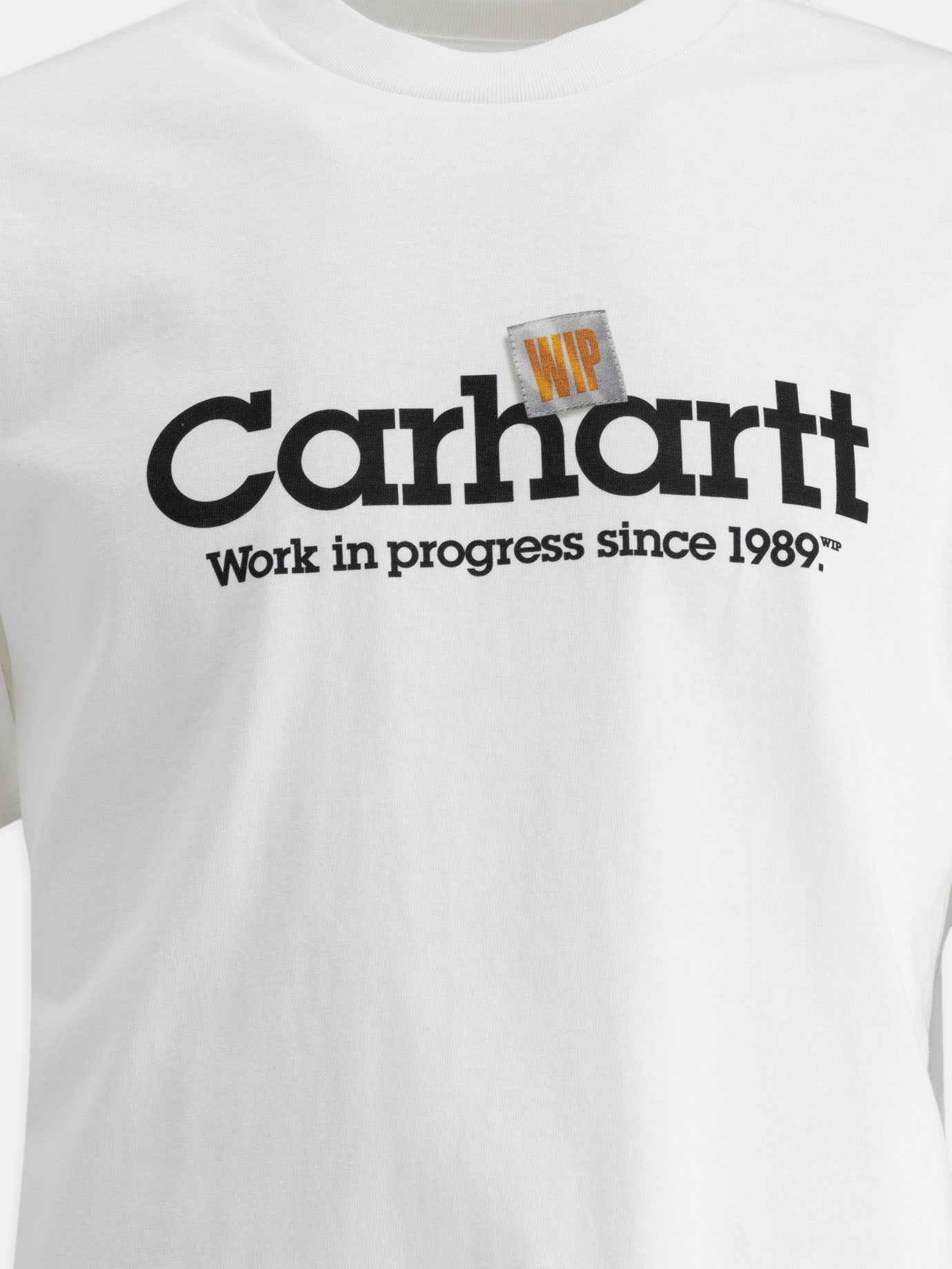 Carhartt WIP T-shirt &quot;S/S Label Script&quot; 14571344_S White thumbnail_3