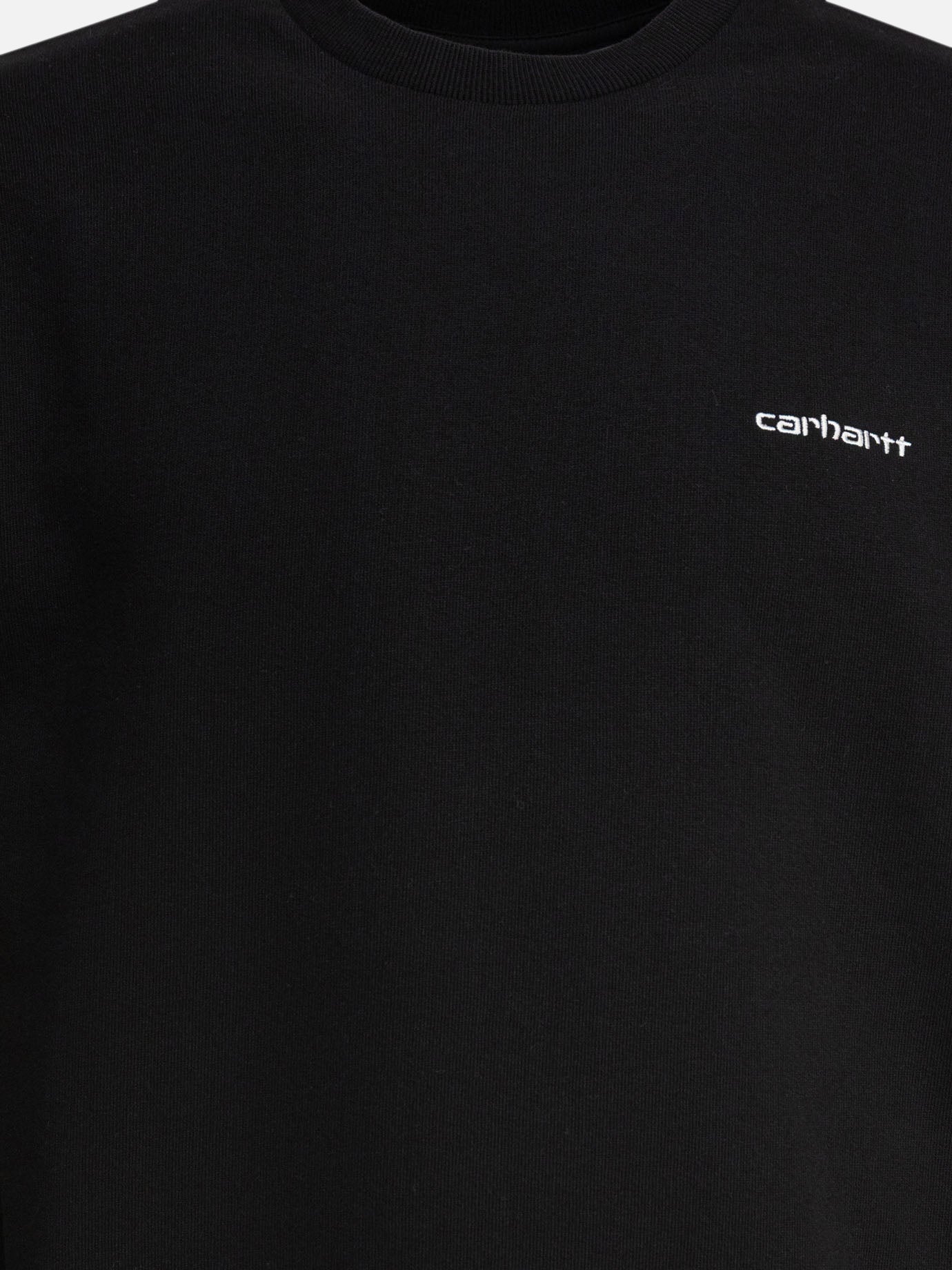 Carhartt WIP Felpa &quot;Script Embroidery&quot; 19243579_S Black thumbnail_3