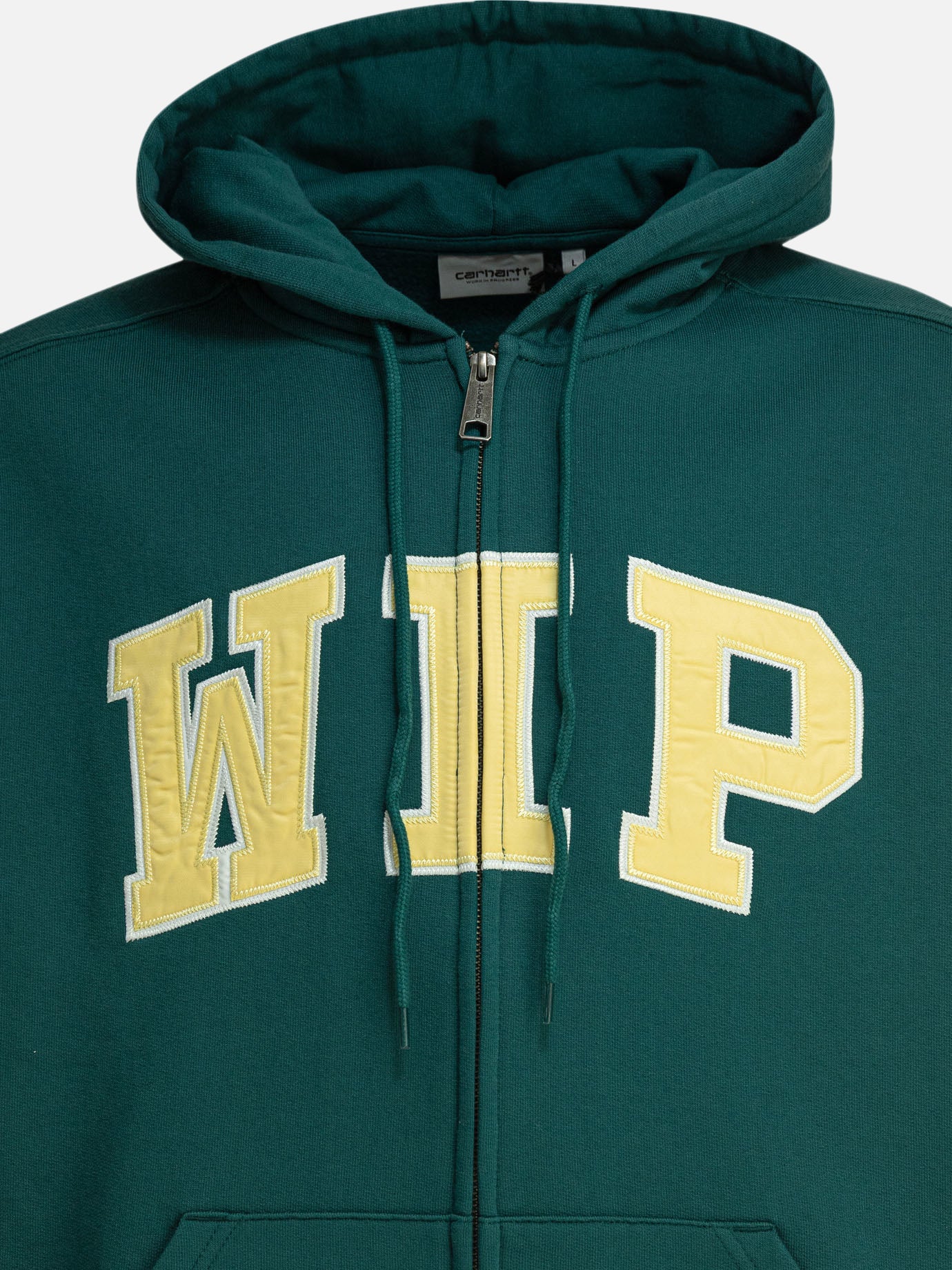 Carhartt WIP Felpa &quot;Hooded WIP Sweat&quot; 16854929_S Green thumbnail_3