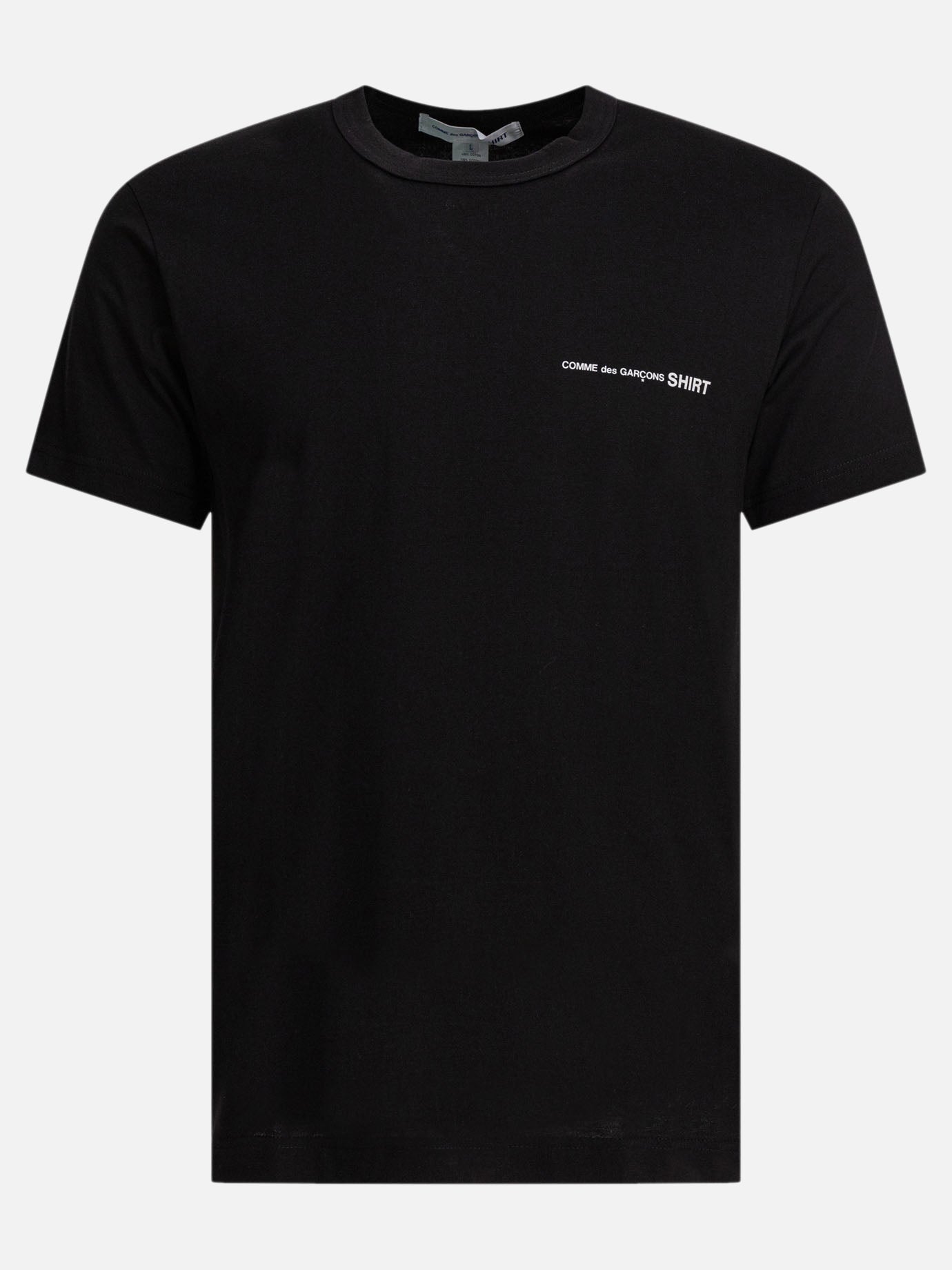Comme Des Garçons Shirt &quot;CDG SHIRT&quot; T-shirt with logo 11803947_L Black thumbnail_1