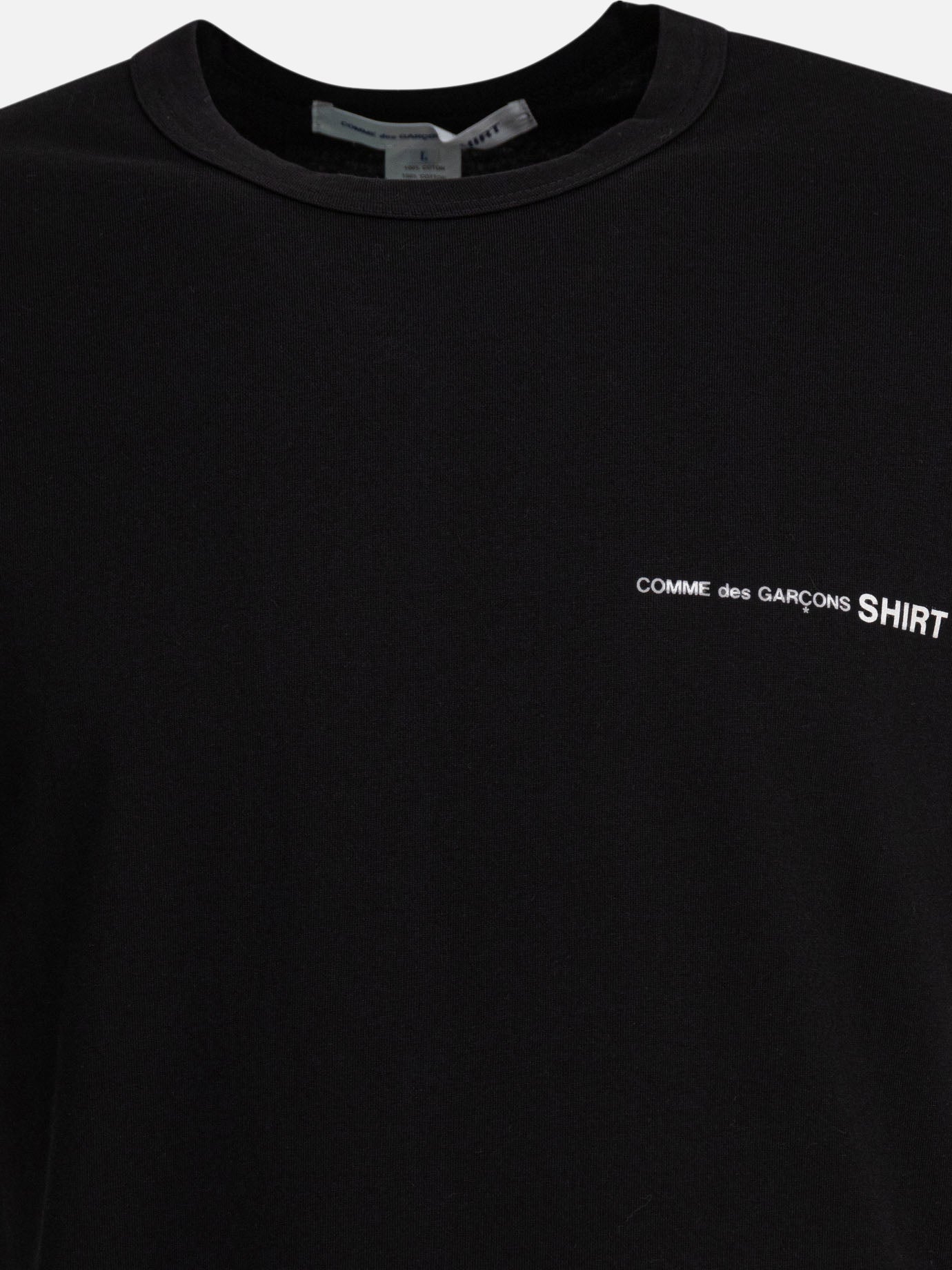 Comme Des Garçons Shirt &quot;CDG SHIRT&quot; T-shirt with logo 11803947_L Black thumbnail_3