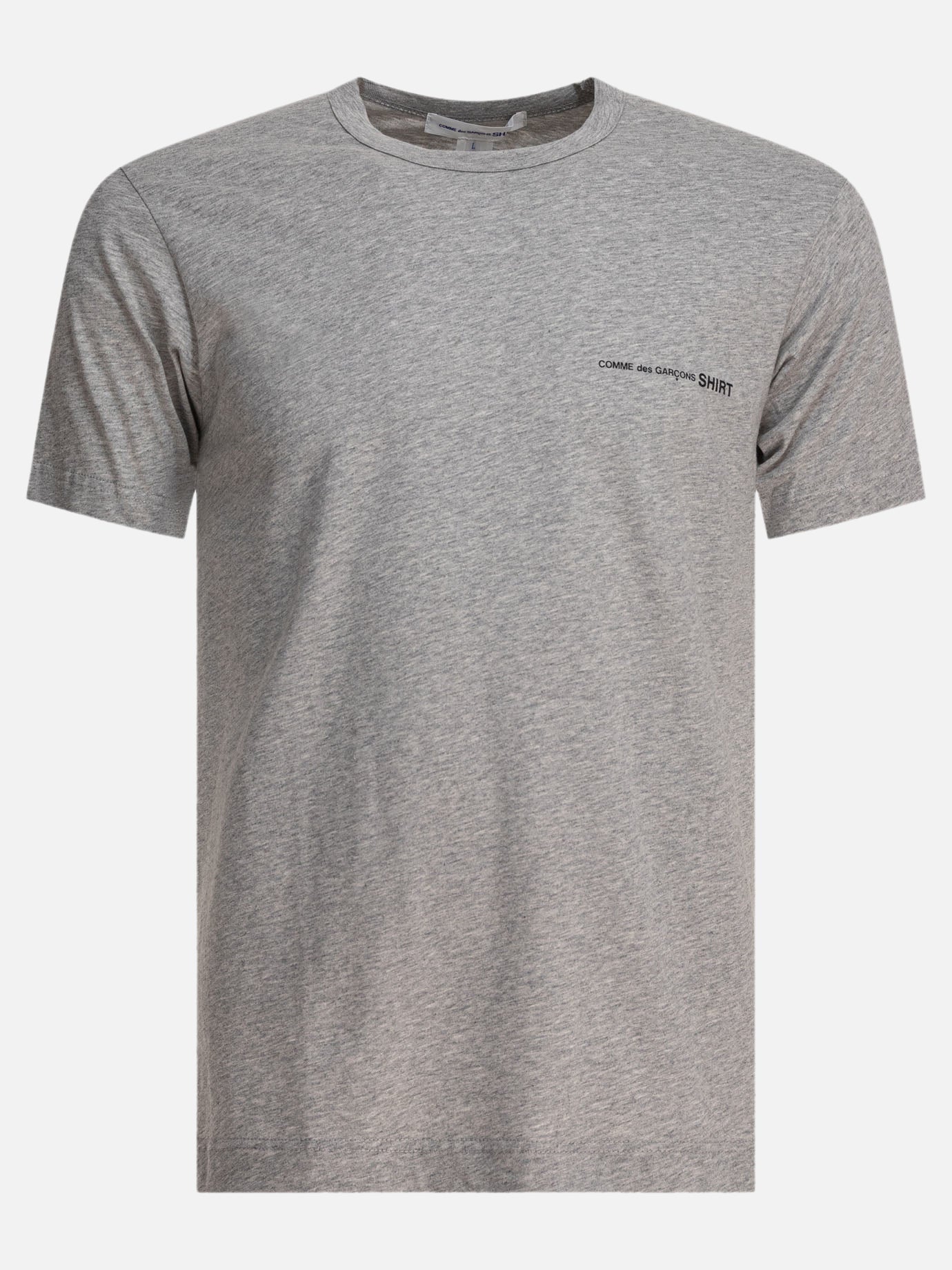 Crewneck t-shirts Logo  Grey - Comme Des Garçons Shirt Men | PDP | VIETTI Online Store | thumbnail