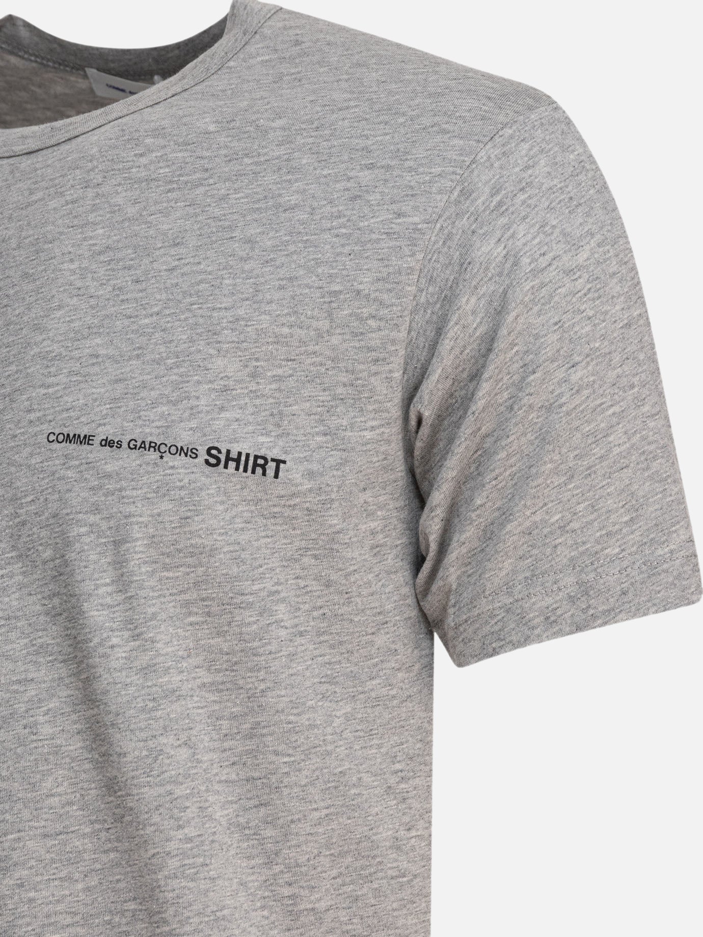 Crewneck t-shirts Logo  Grey - Comme Des Garçons Shirt Men | PDP | VIETTI Online Store | Zoom-Modal_4
