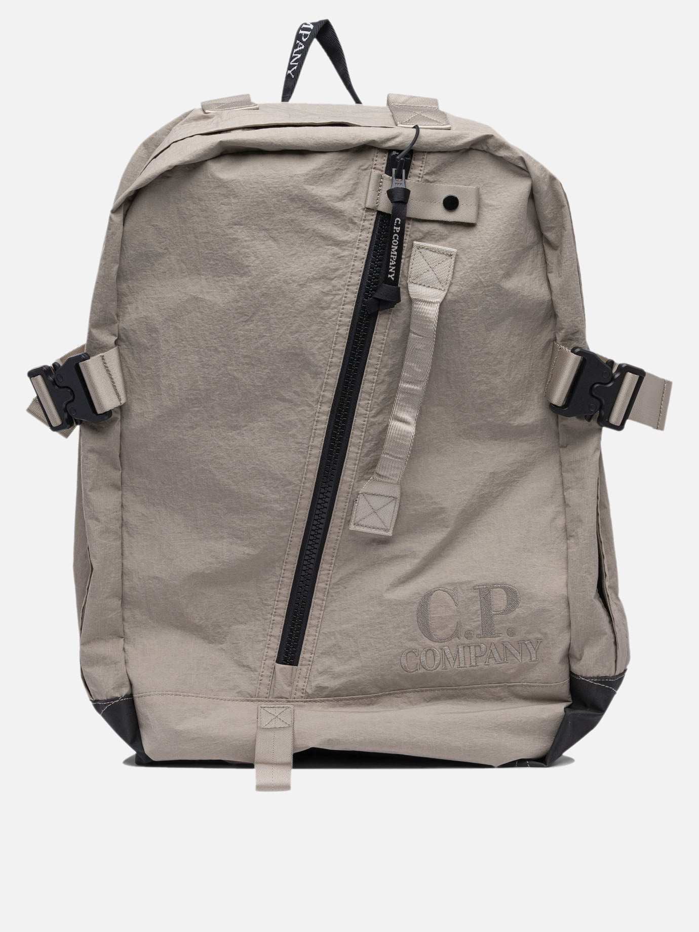 C.P. Company Backpack in Plain Paper Touch 18110787_UNI Beige thumbnail_1