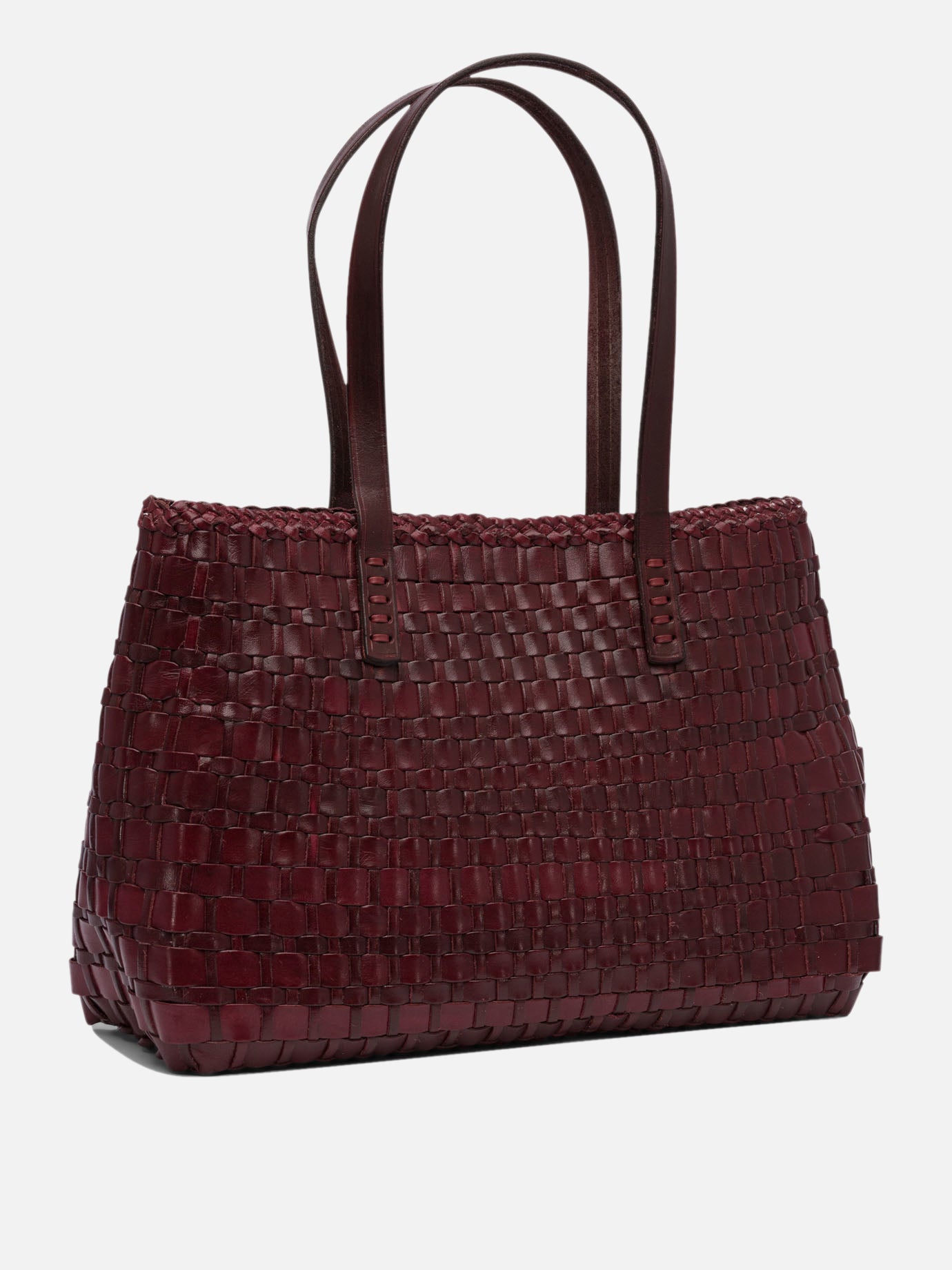 Medium bags Solid colour  Bordeaux - Dragon Diffusion Women | PDP | VIETTI Online Store | thumbnail_2