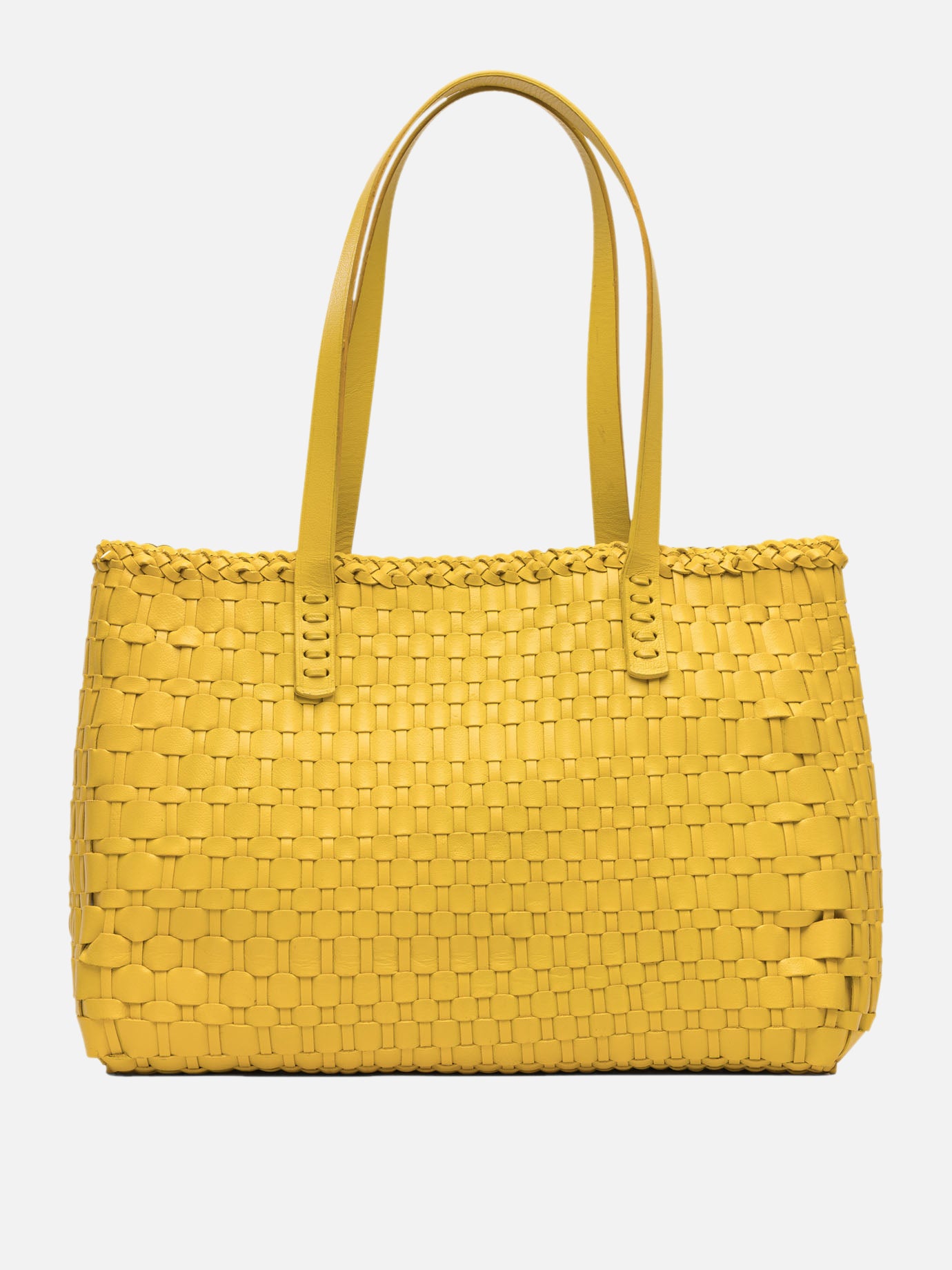 Medium bags Solid colour  Yellow - Dragon Diffusion Women | PDP | VIETTI Online Store | thumbnail_3