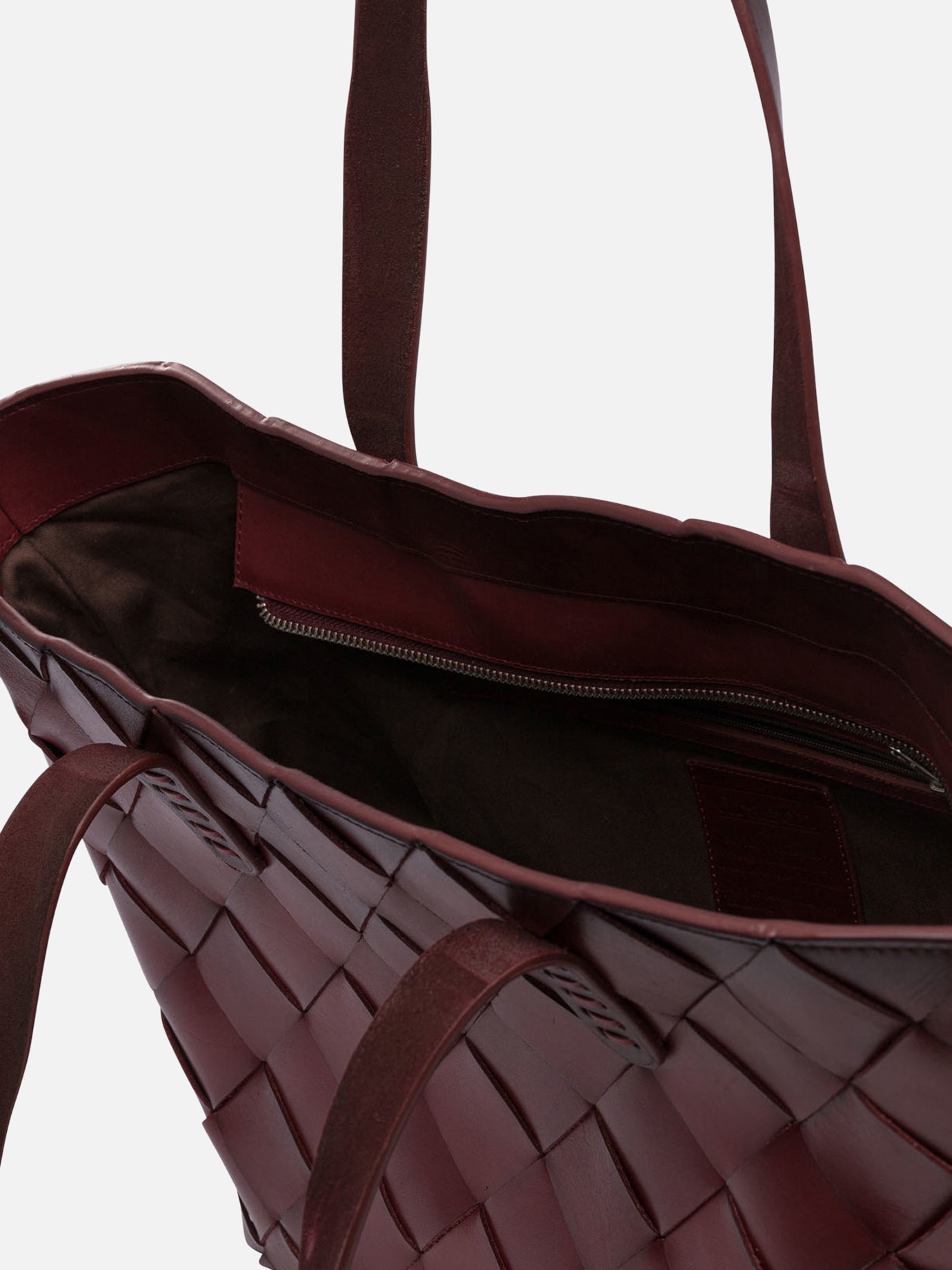 Large bags Solid colour  Bordeaux - Dragon Diffusion Women | PDP | VIETTI Online Store | thumbnail_5