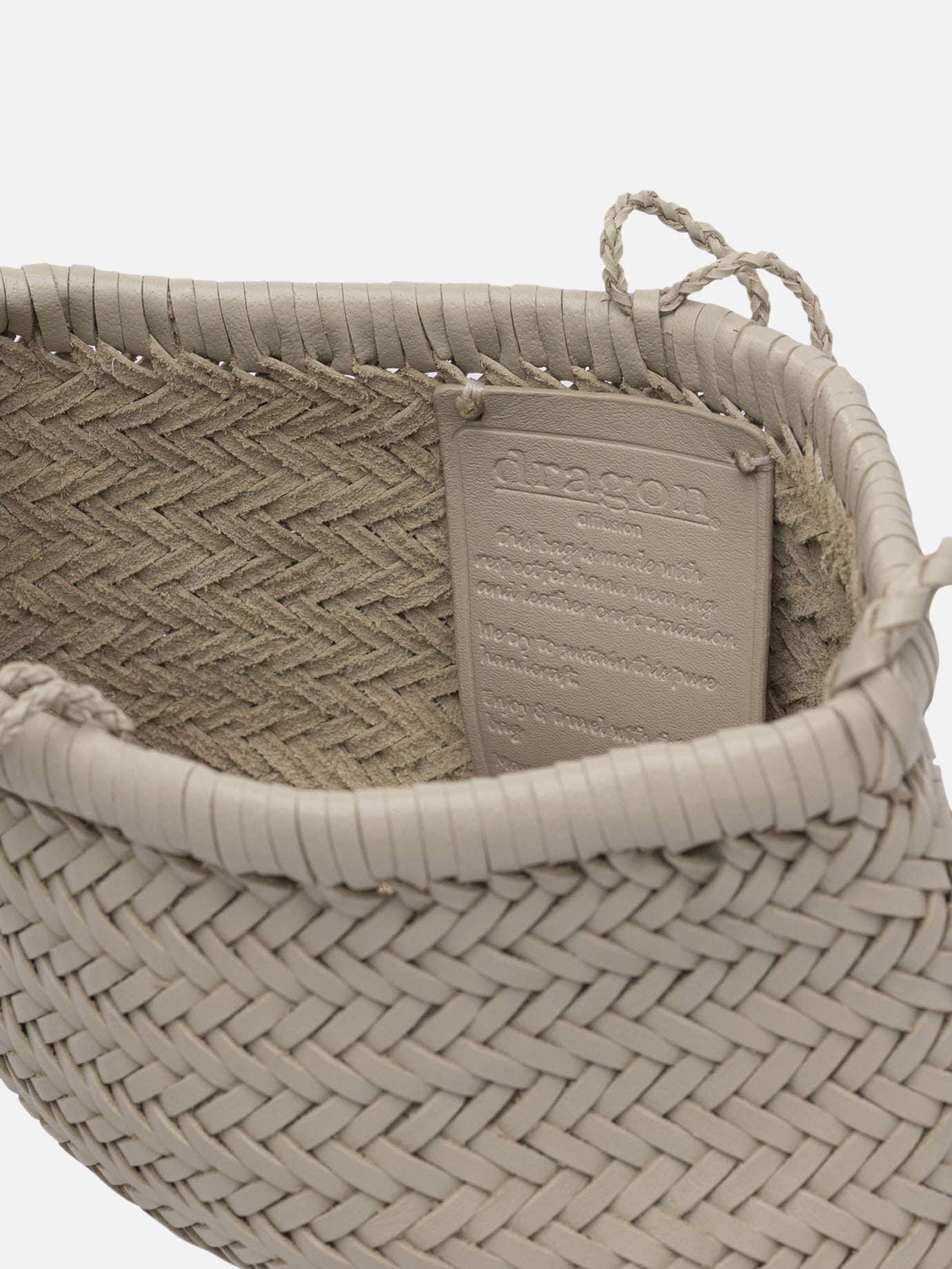 Dragon Diffusion Bucket Bag &quot;Minsu Bag&quot; 12425620_UNI Grey thumbnail_5
