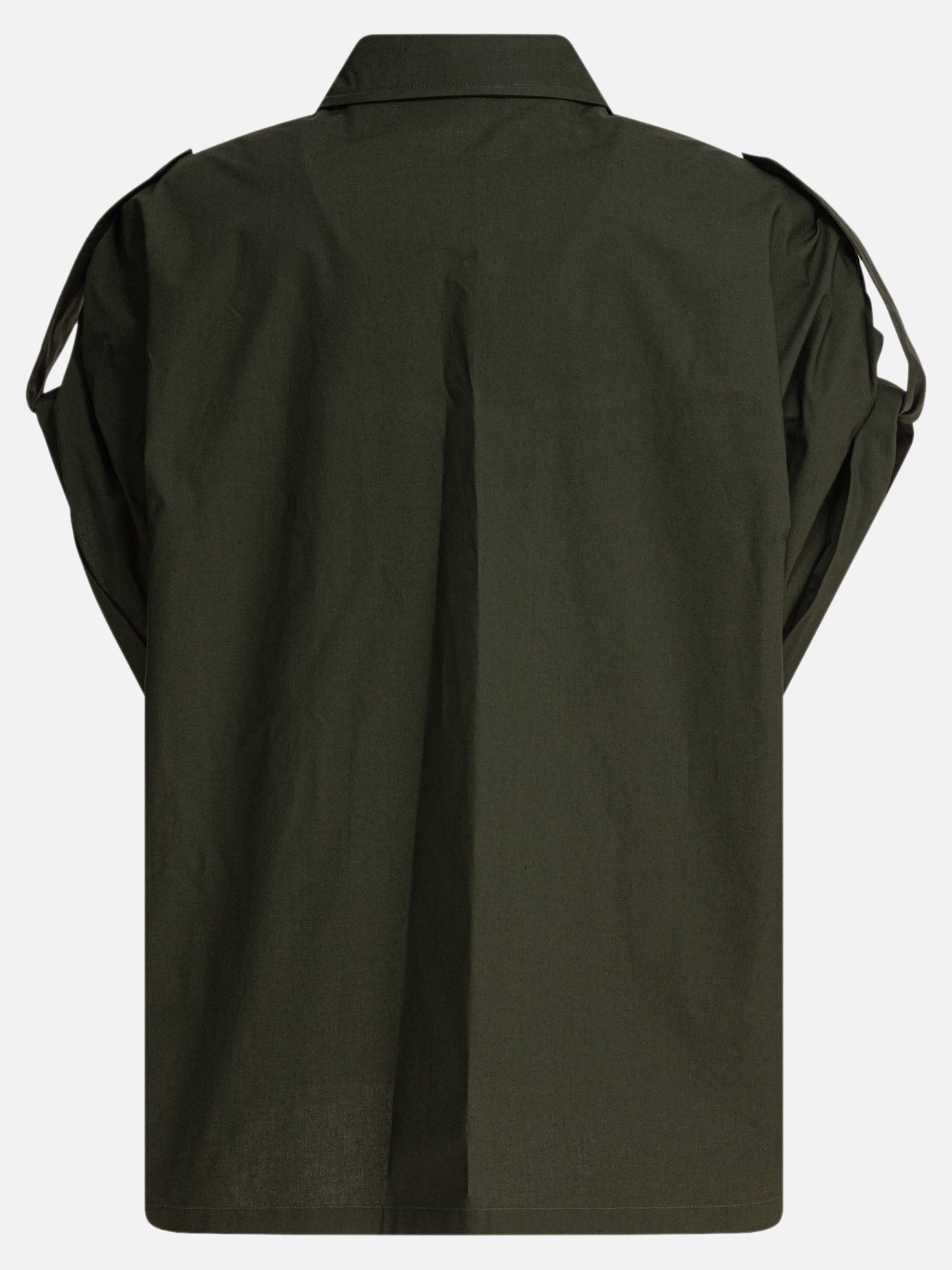 Elie Saab Cotton poplin shirt 16125782_38 Green thumbnail_2