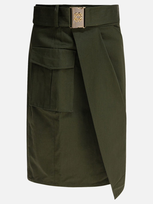 Gonne midi Solid colour  Verde - Elie Saab Donna | PDP | VIETTI Online Store 
