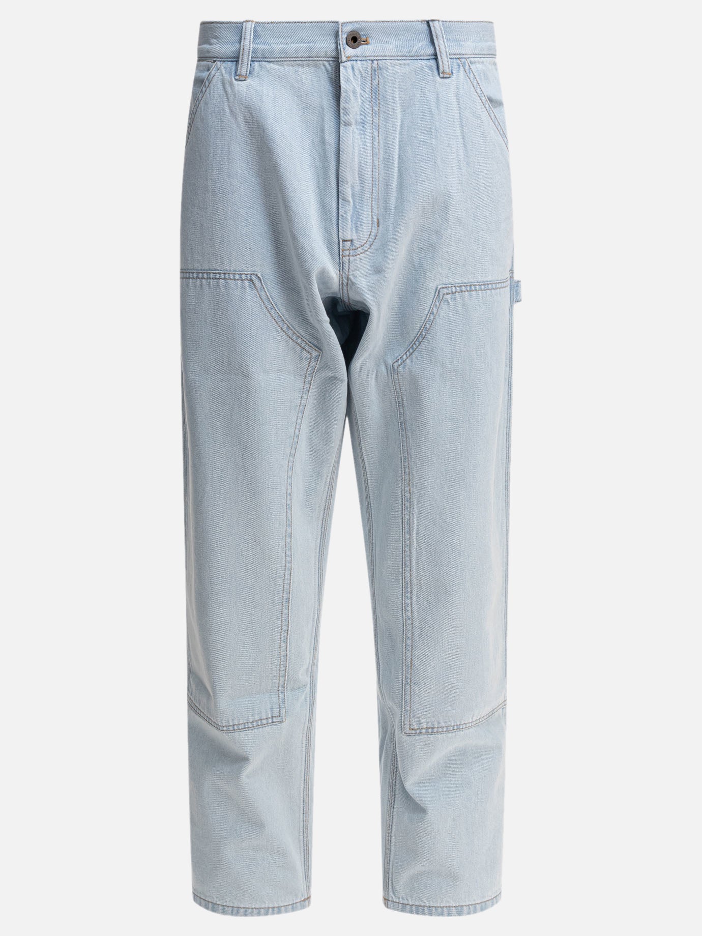 Straight-leg jeans Denim  Light blue - Filson Women | PDP | VIETTI Online Store | Zoom-Modal
